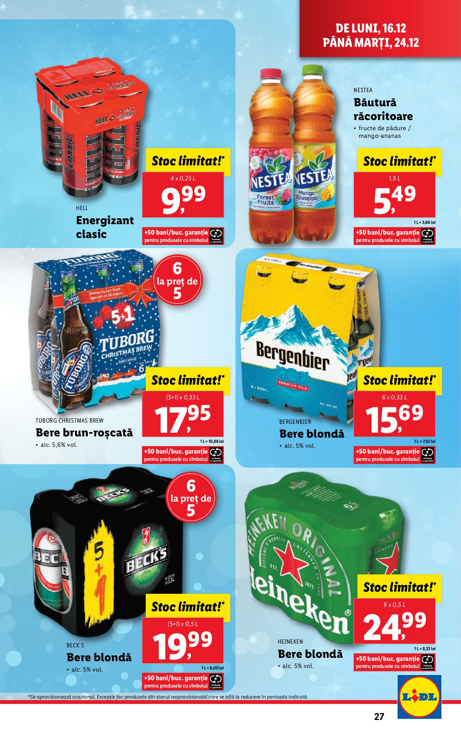 lidl - Catalog Lidl valabil din 16.12. - 24.12. - page: 27