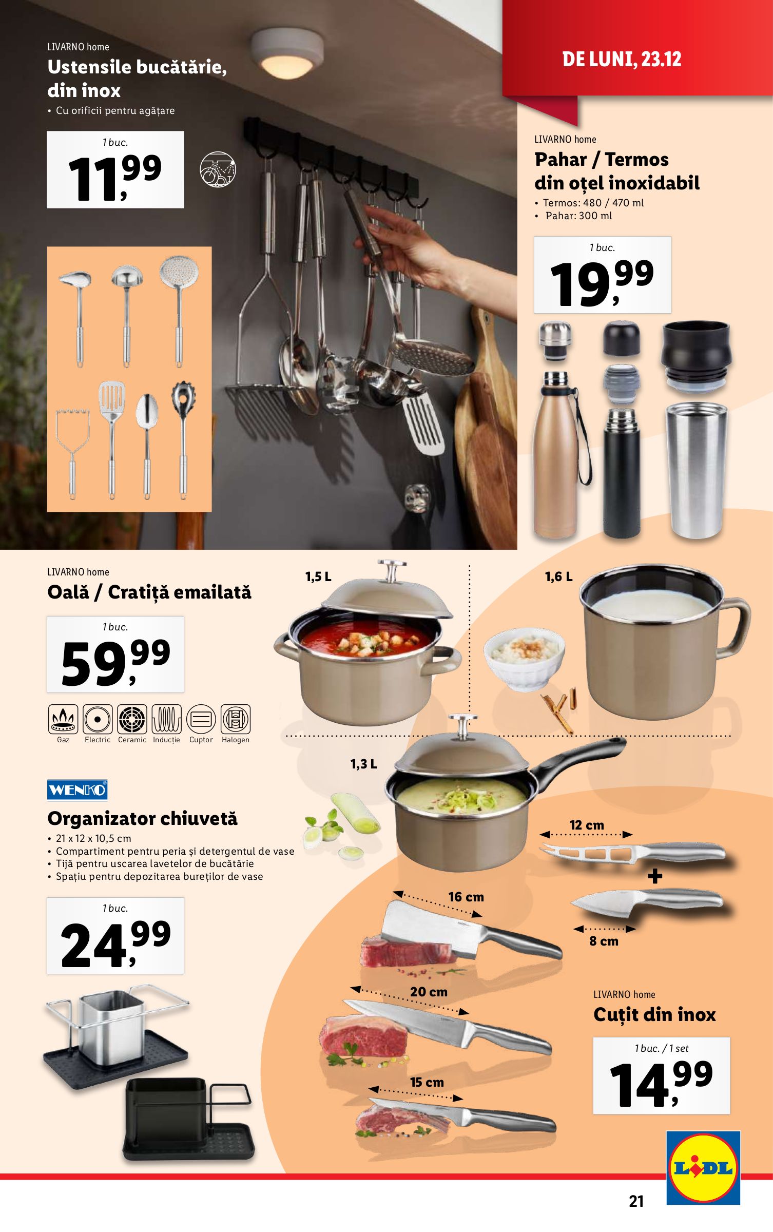 lidl - Catalog Lidl valabil din 23.12. - 24.12. - page: 21