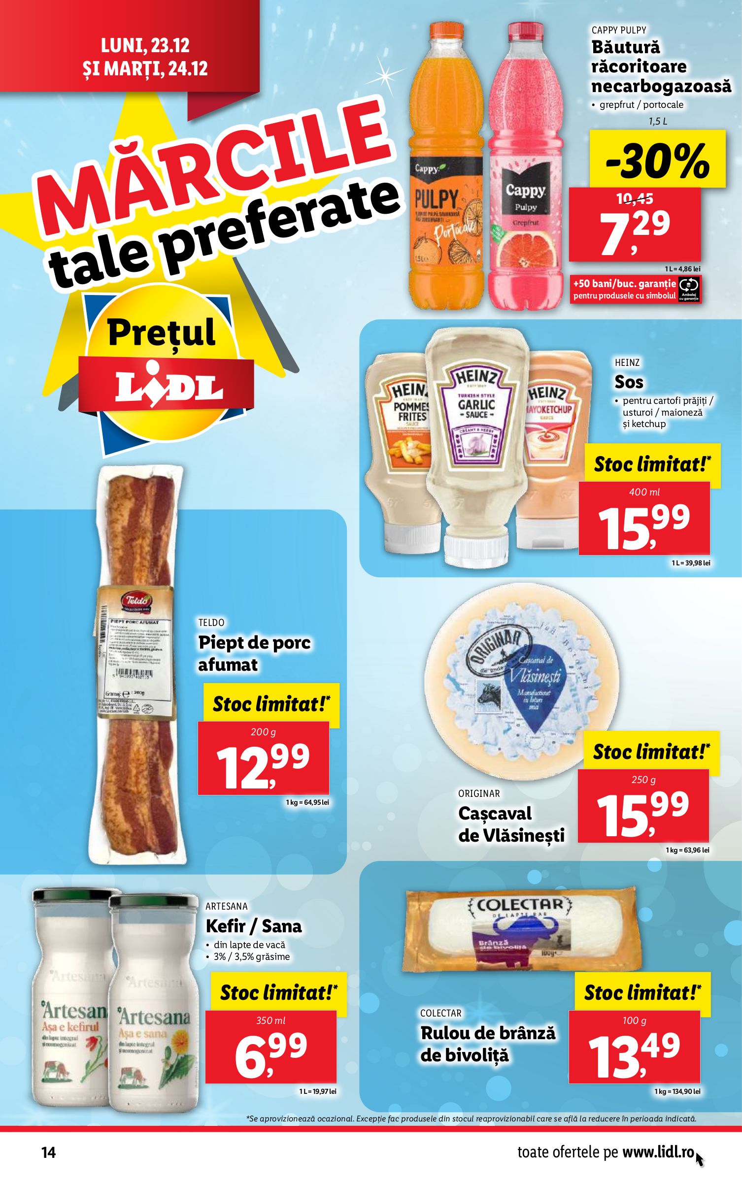 lidl - Catalog Lidl valabil din 23.12. - 24.12. - page: 14