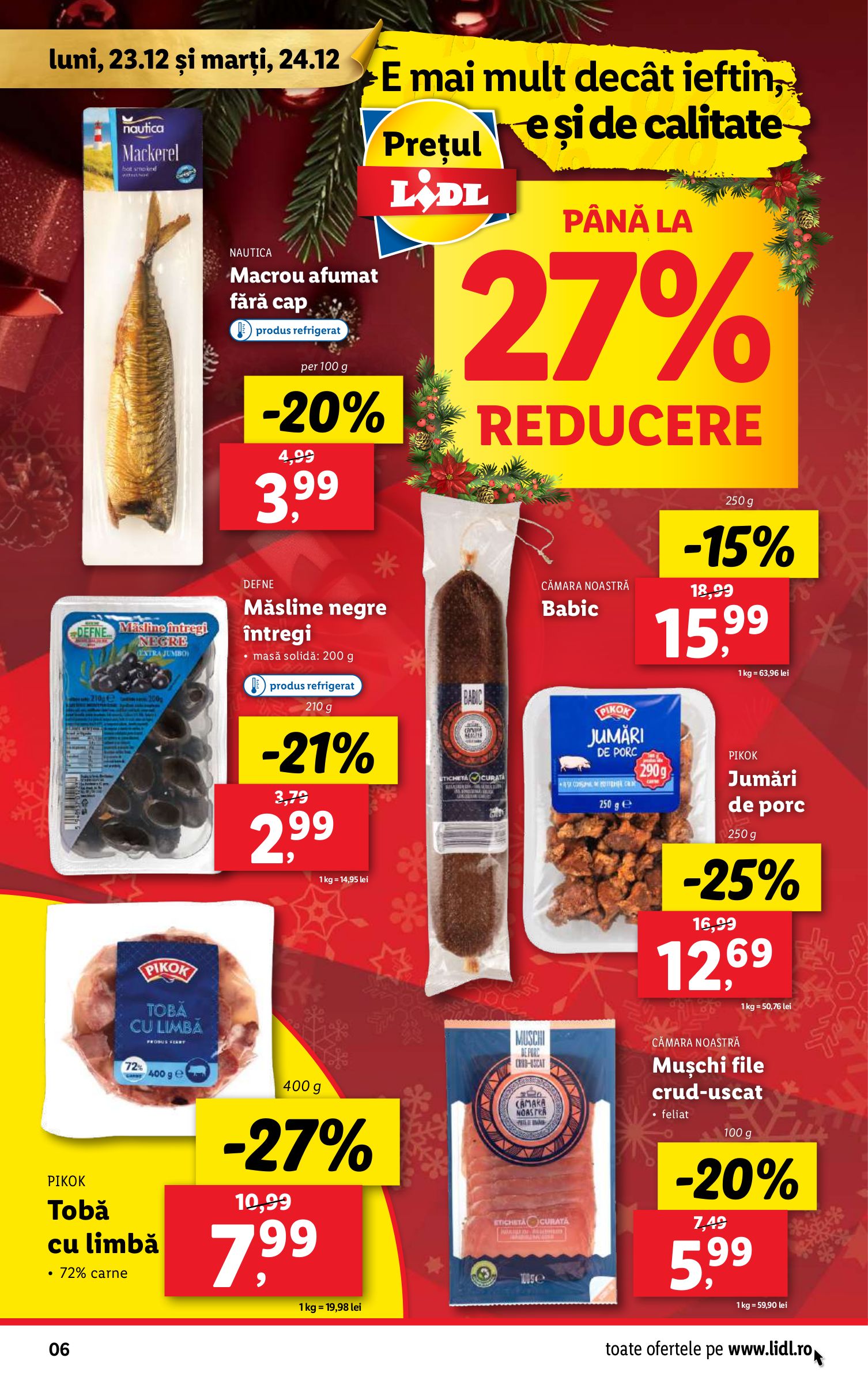 lidl - Catalog Lidl valabil din 23.12. - 24.12. - page: 6