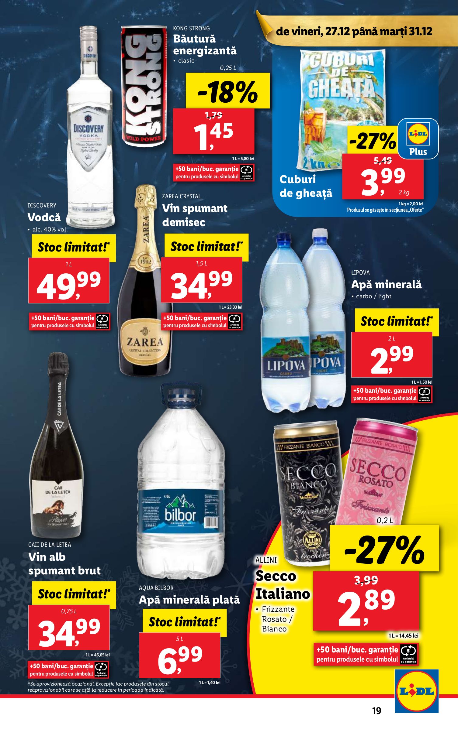 lidl - Catalog Lidl valabil din 27.12. - 31.12. - page: 19