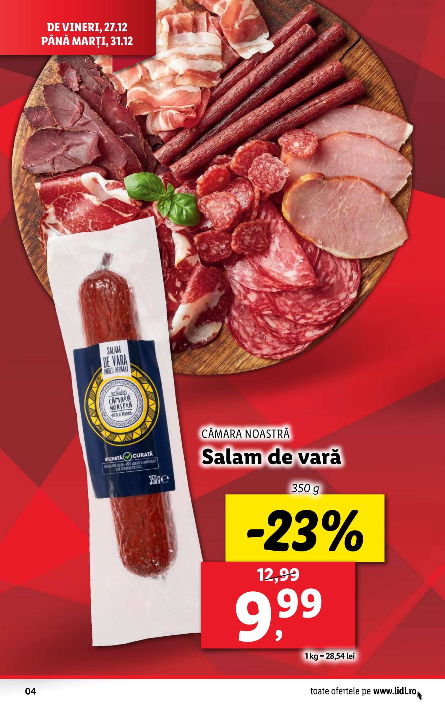 lidl - Catalog Lidl valabil din 27.12. - 31.12. - page: 4