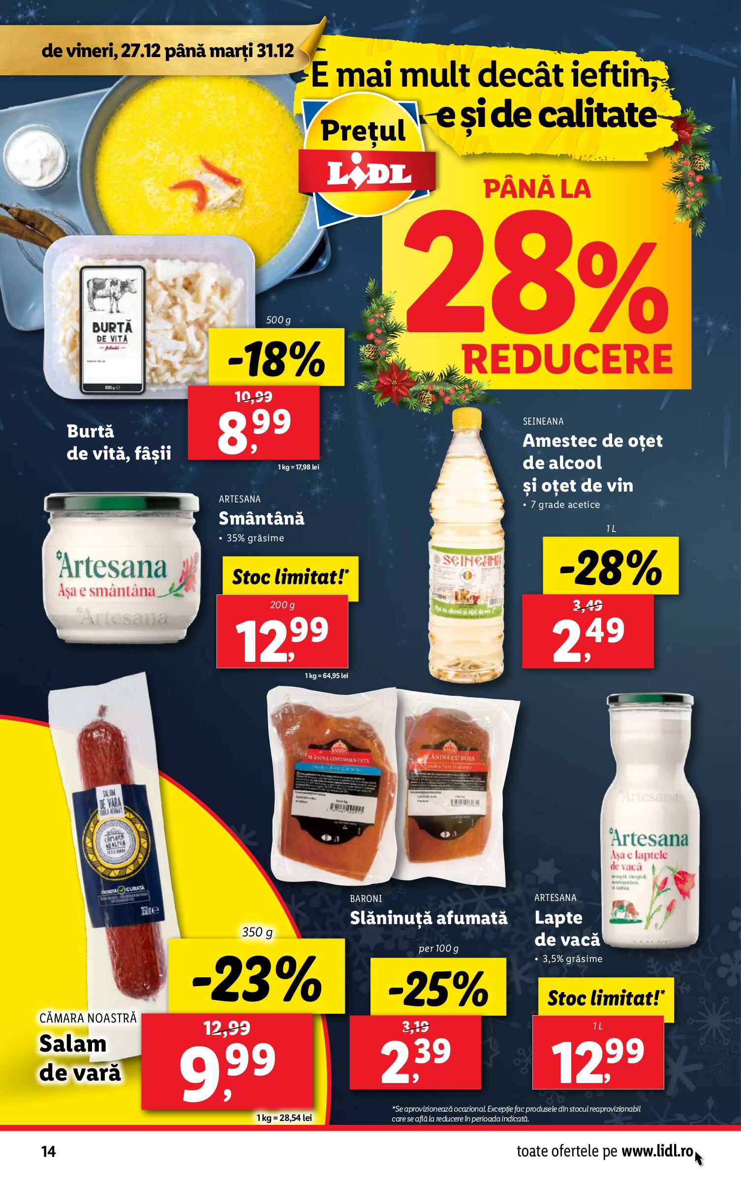 lidl - Catalog Lidl valabil din 27.12. - 31.12. - page: 14