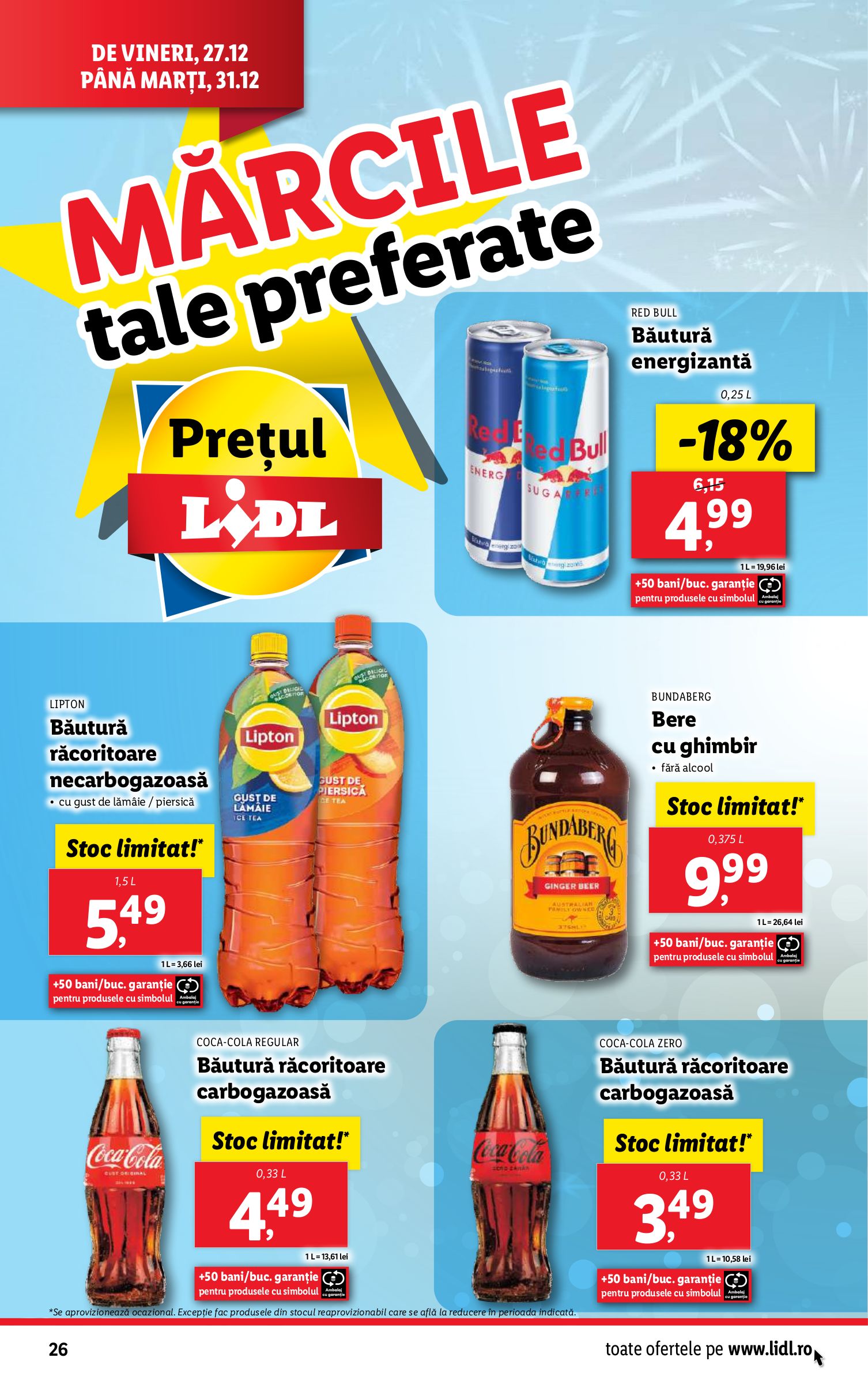 lidl - Catalog Lidl valabil din 27.12. - 31.12. - page: 26