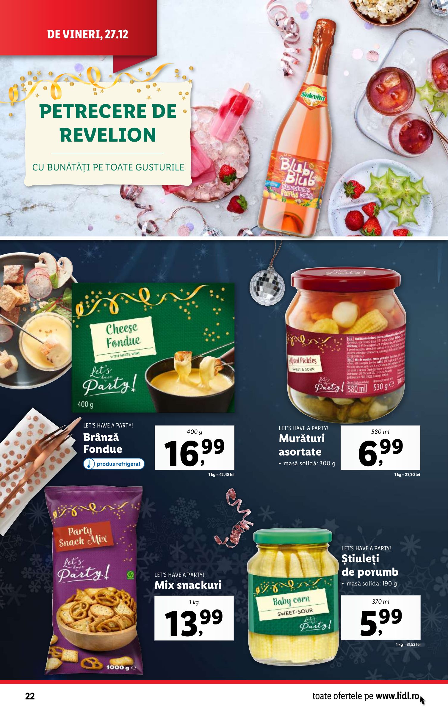 lidl - Catalog Lidl valabil din 27.12. - 31.12. - page: 22