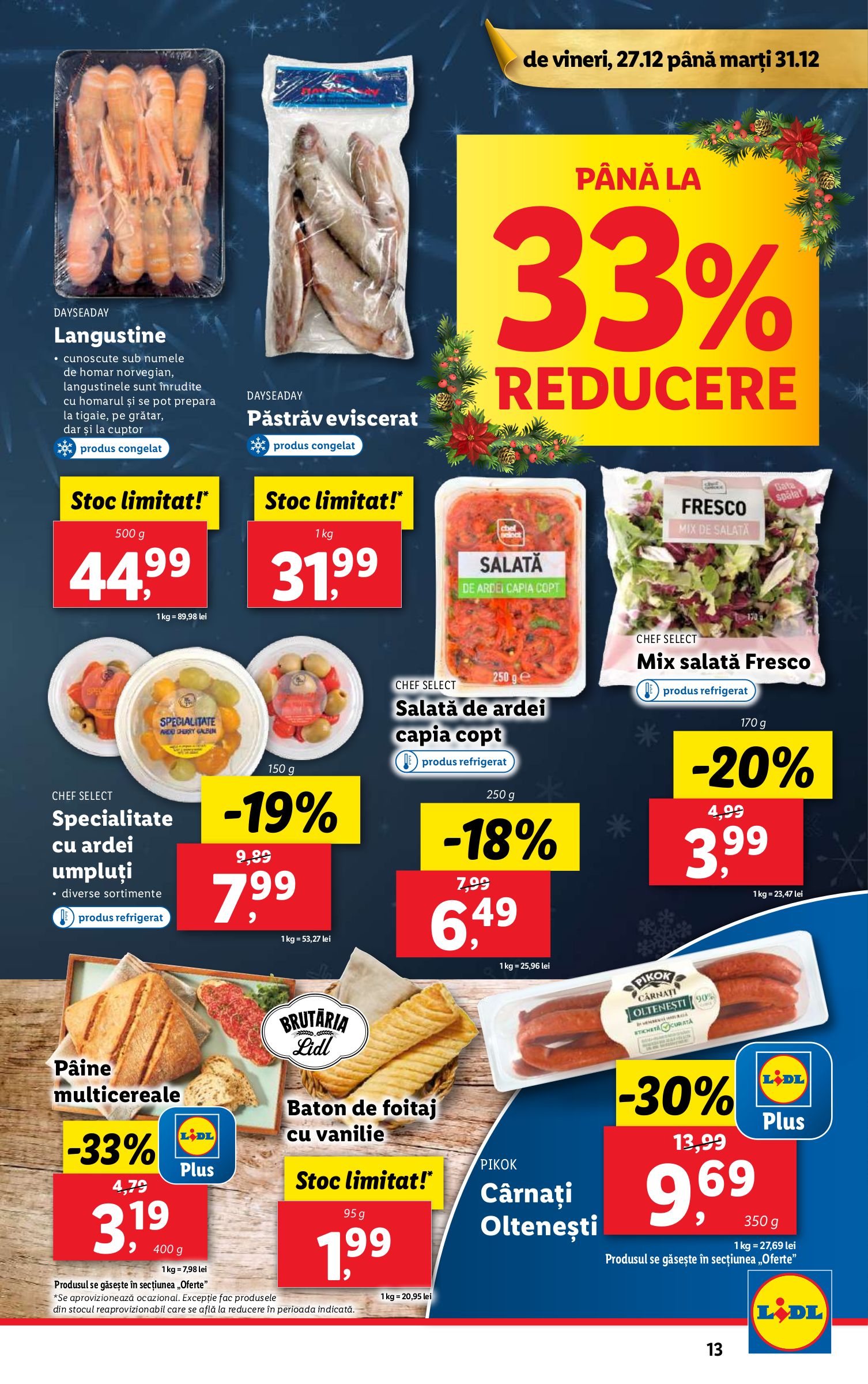 lidl - Catalog Lidl valabil din 27.12. - 31.12. - page: 13