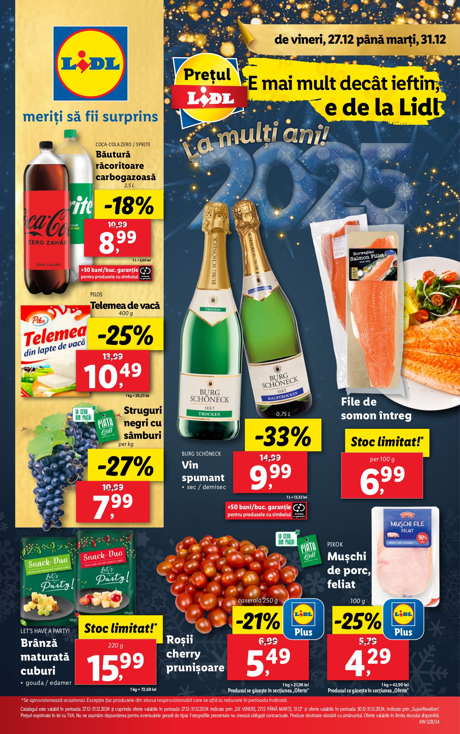 lidl - Catalog Lidl valabil din 27.12. - 31.12.