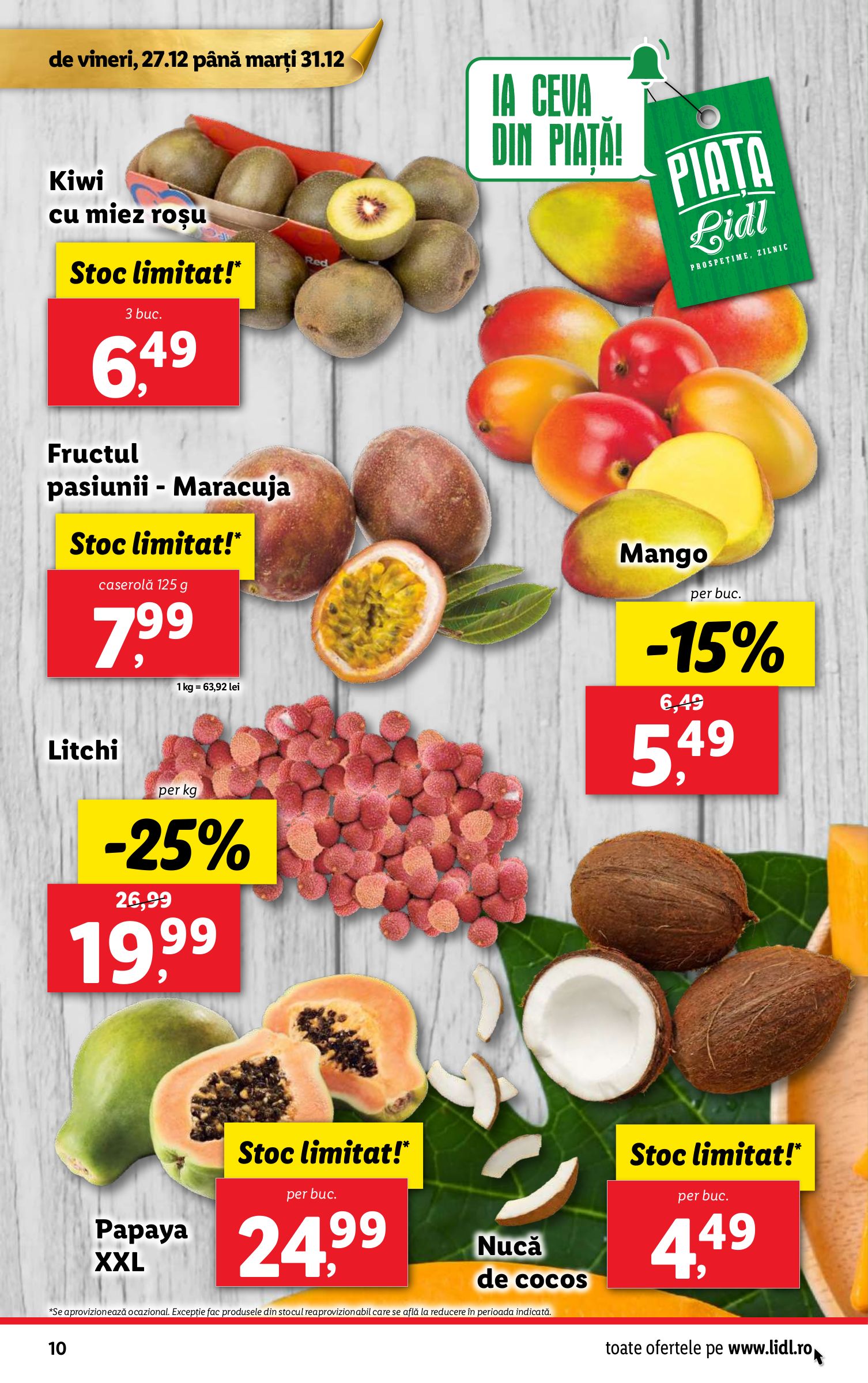 lidl - Catalog Lidl valabil din 27.12. - 31.12. - page: 10