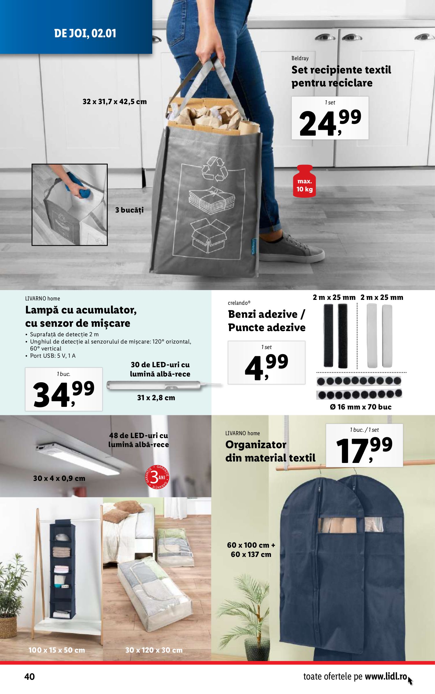 lidl - Catalog Lidl valabil din 02.01. - 05.01. - page: 40