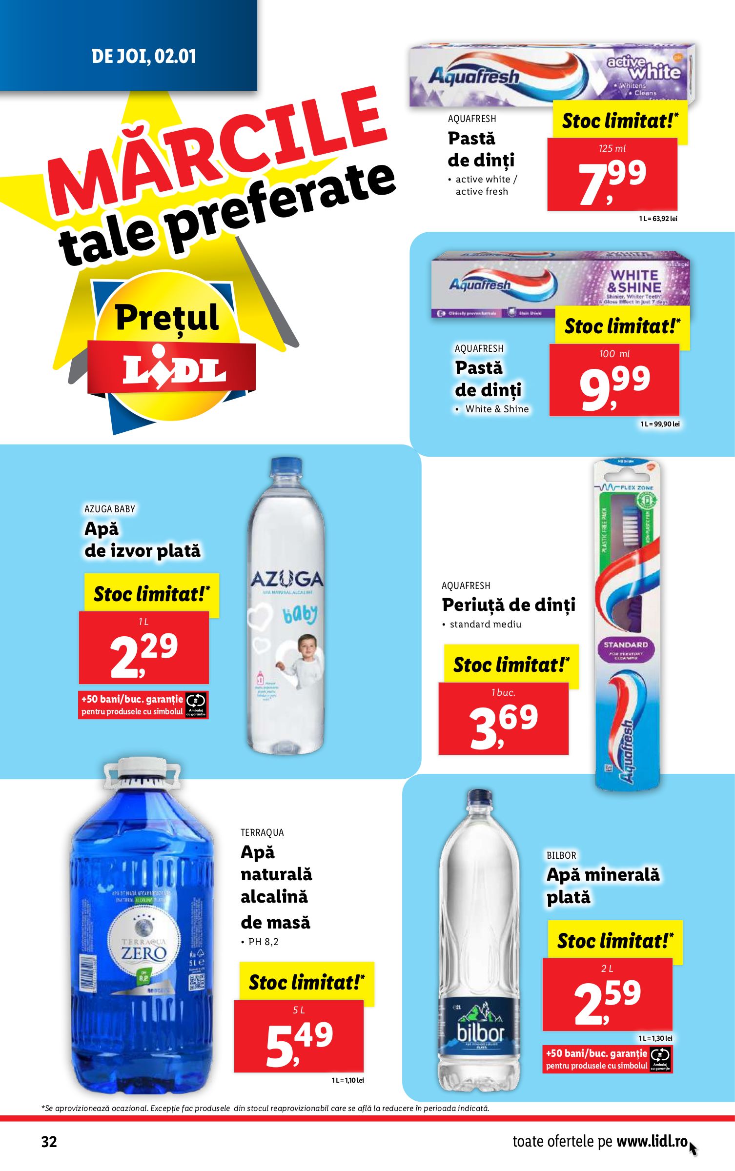 lidl - Catalog Lidl valabil din 02.01. - 05.01. - page: 32