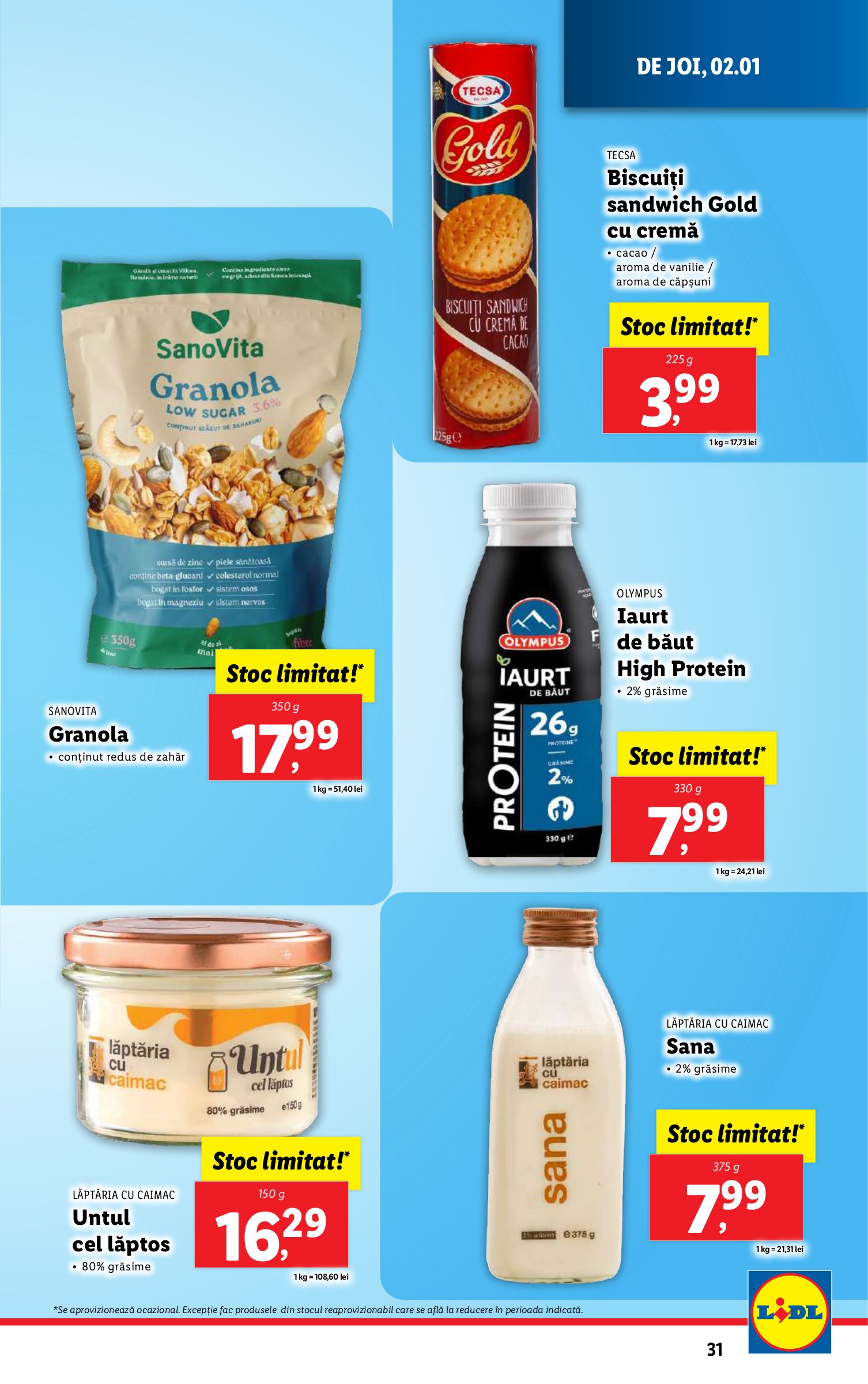 lidl - Catalog Lidl valabil din 02.01. - 05.01. - page: 31