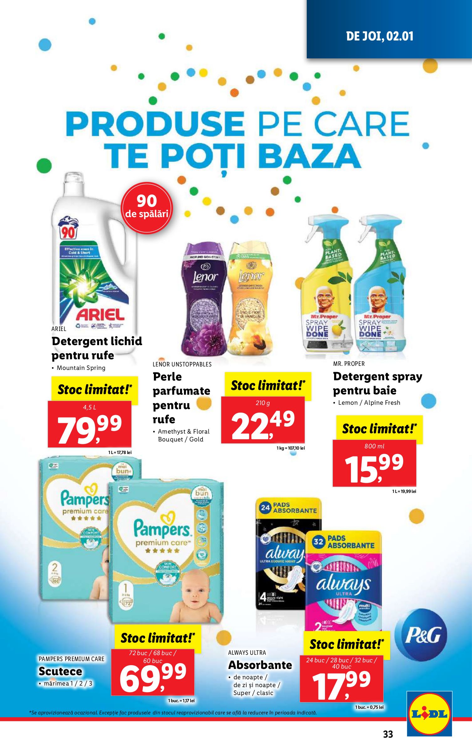 lidl - Catalog Lidl valabil din 02.01. - 05.01. - page: 33