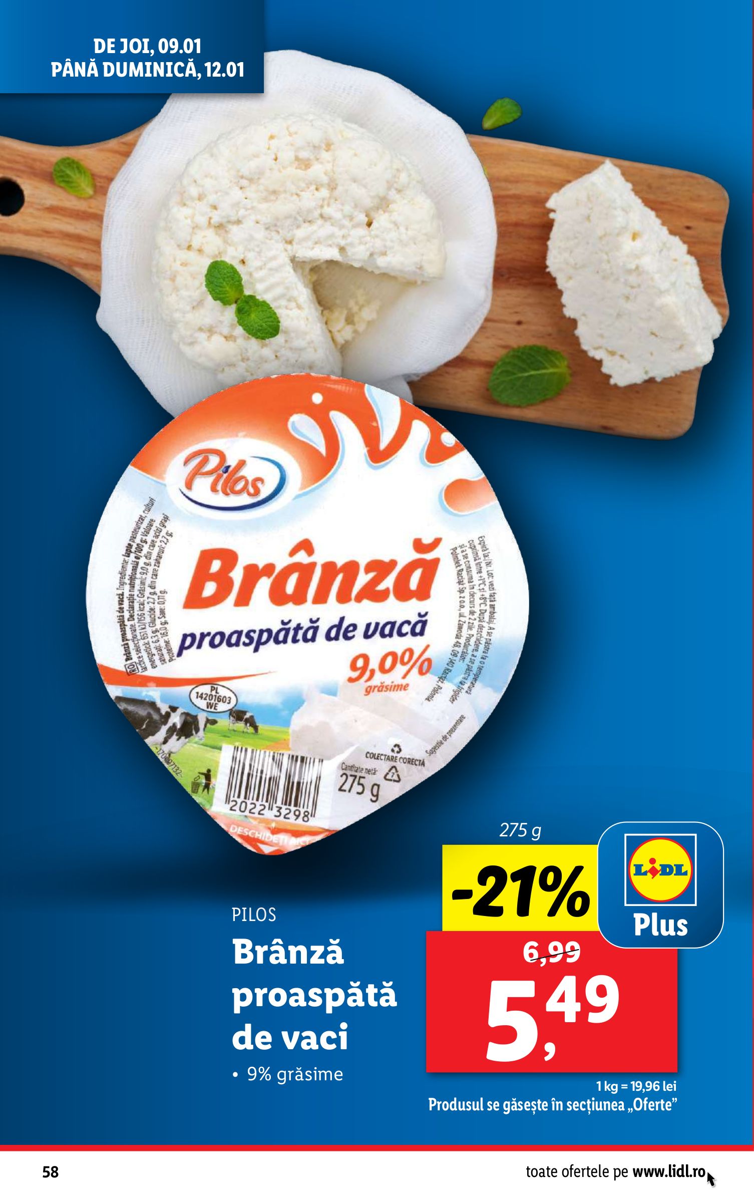 lidl - Catalog Lidl valabil din 06.01. - 12.01. - page: 58