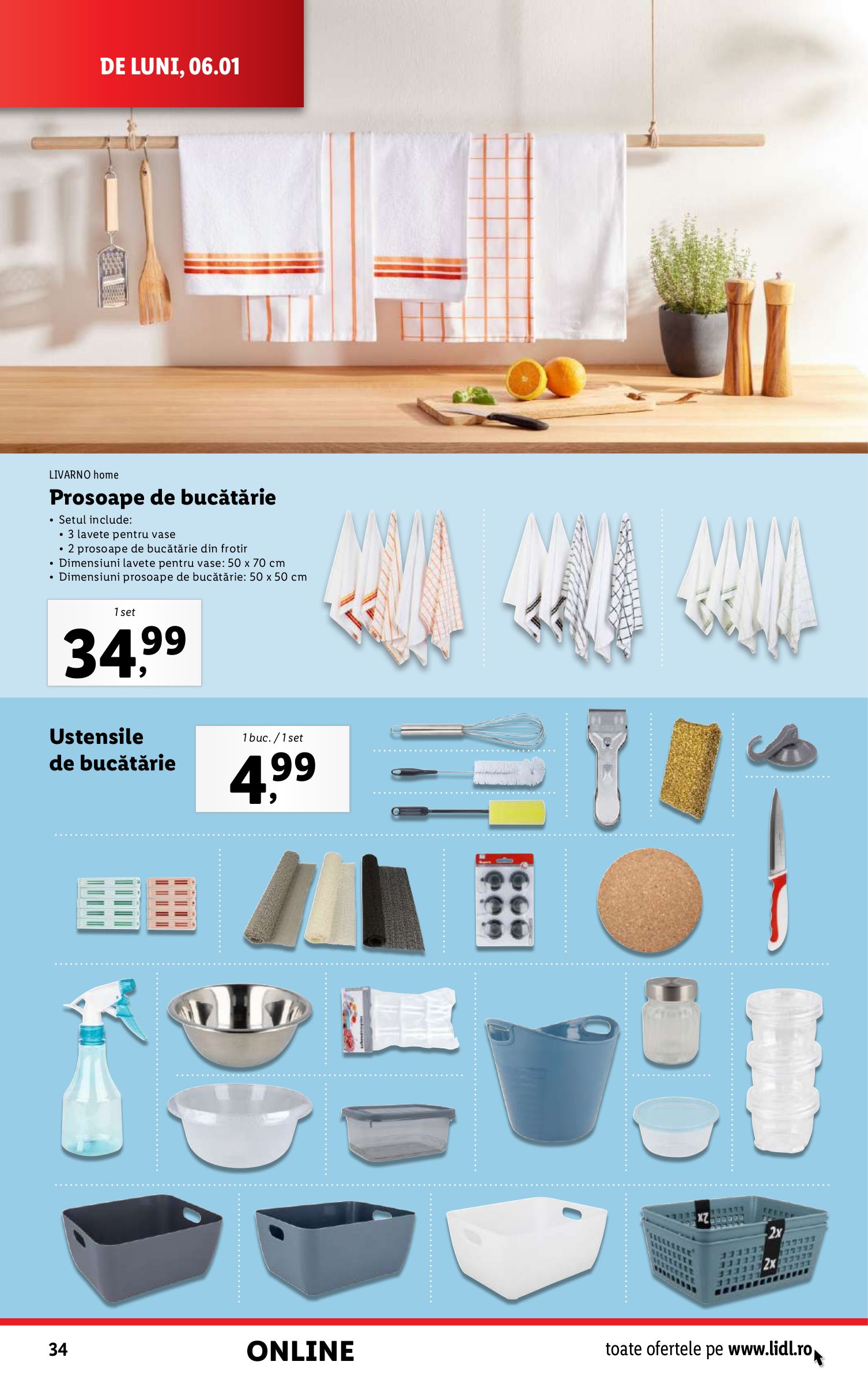 lidl - Catalog Lidl valabil din 06.01. - 12.01. - page: 34