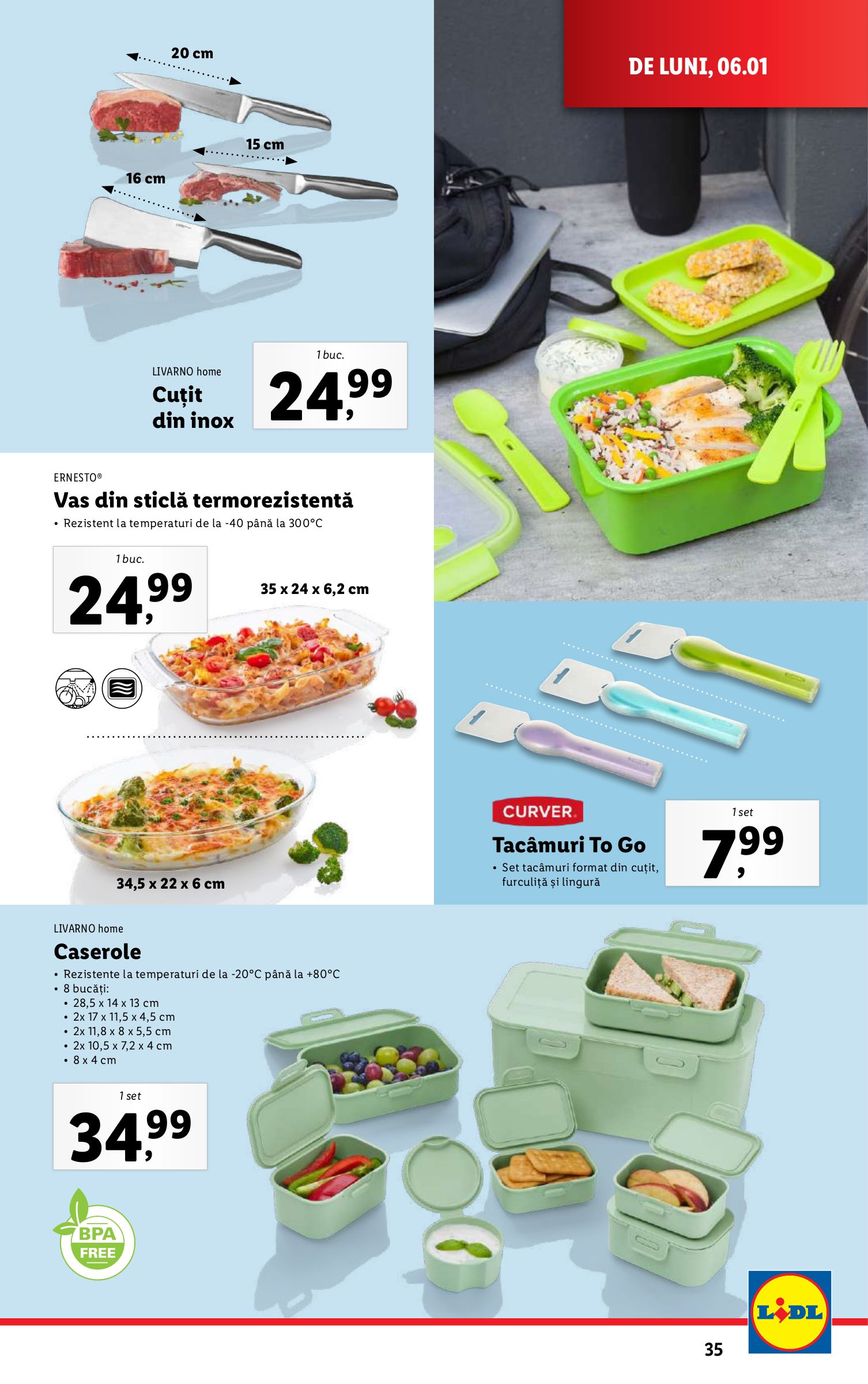 lidl - Catalog Lidl valabil din 06.01. - 12.01. - page: 35