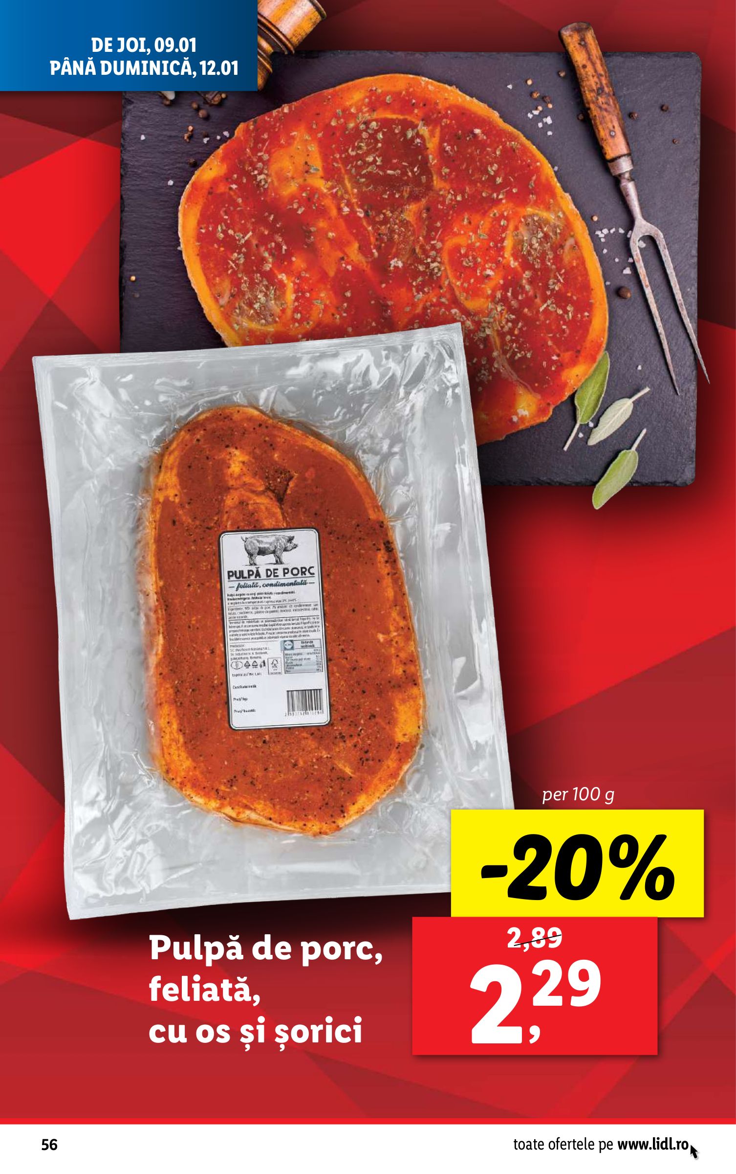 lidl - Catalog Lidl valabil din 06.01. - 12.01. - page: 56