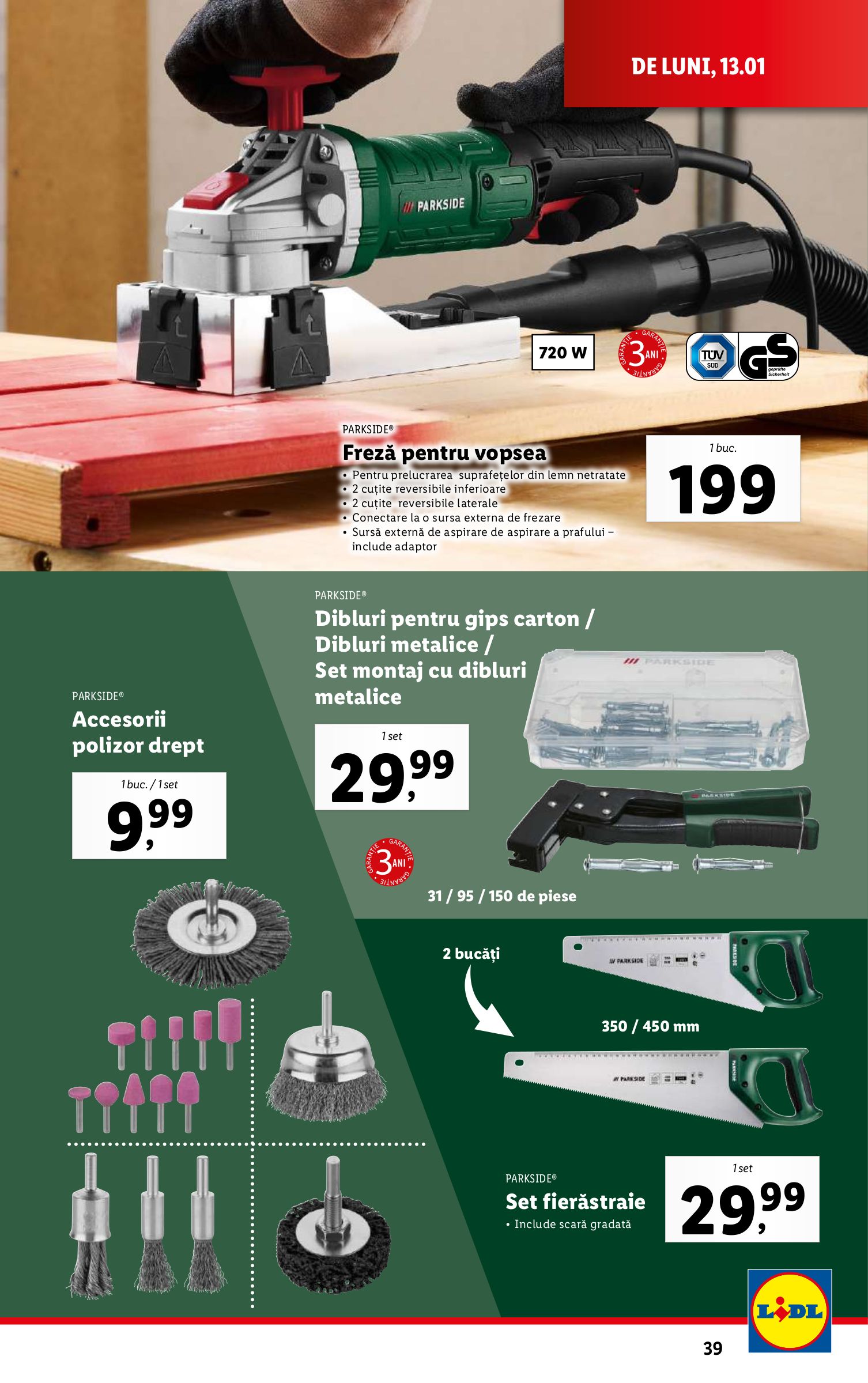 lidl - Catalog Lidl valabil din 13.01. - 19.01. - page: 39