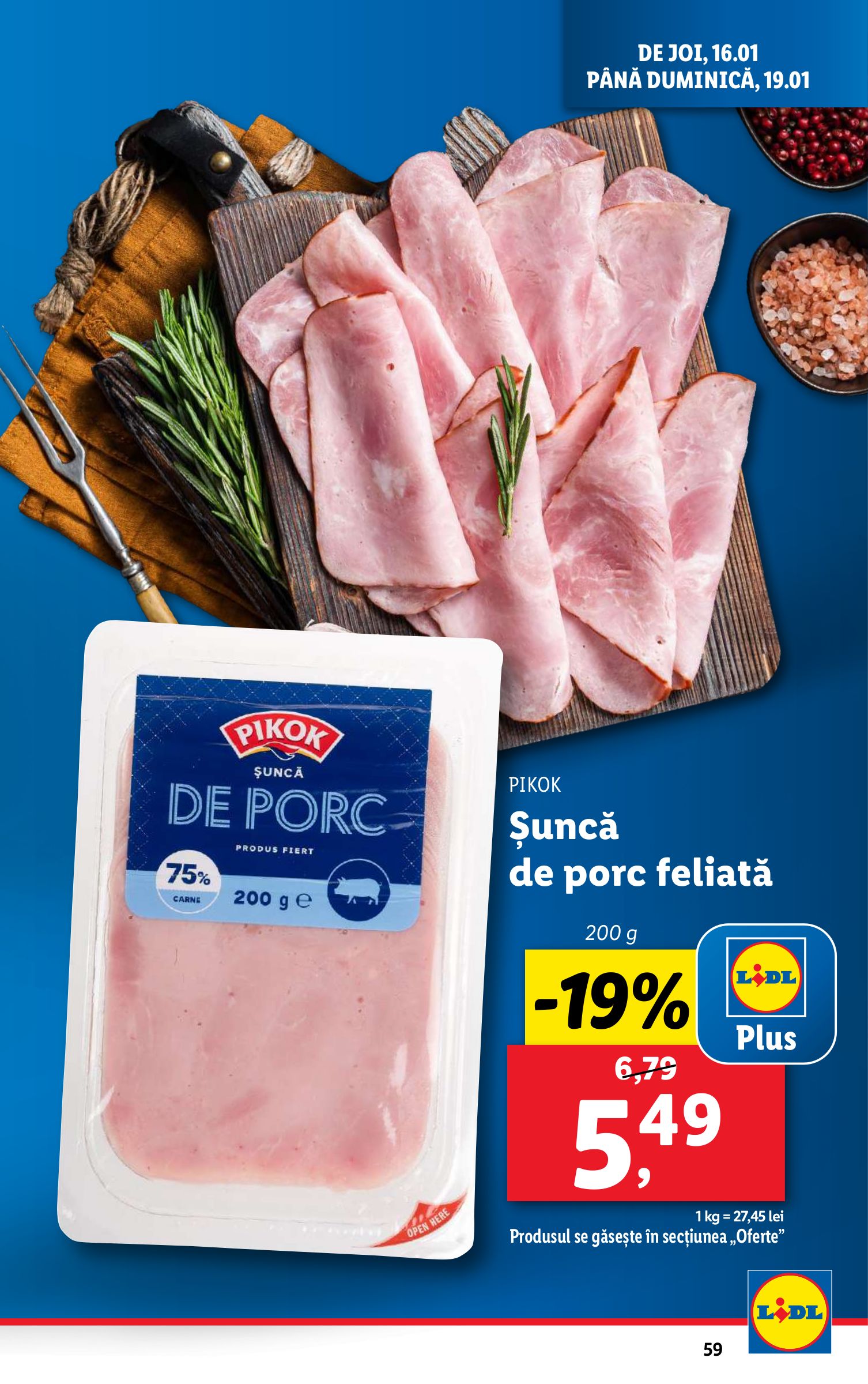 lidl - Catalog Lidl valabil din 13.01. - 19.01. - page: 59