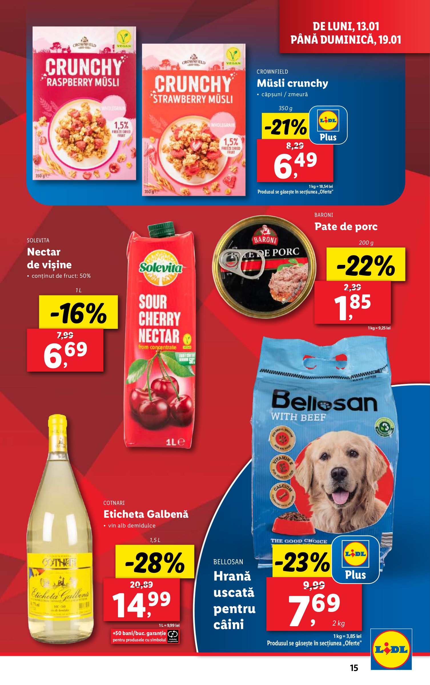 lidl - Catalog Lidl valabil din 13.01. - 19.01. - page: 15