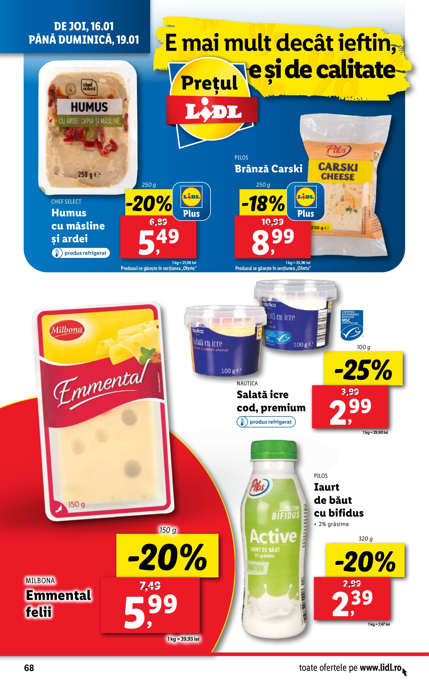 lidl - Catalog Lidl valabil din 13.01. - 19.01. - page: 68