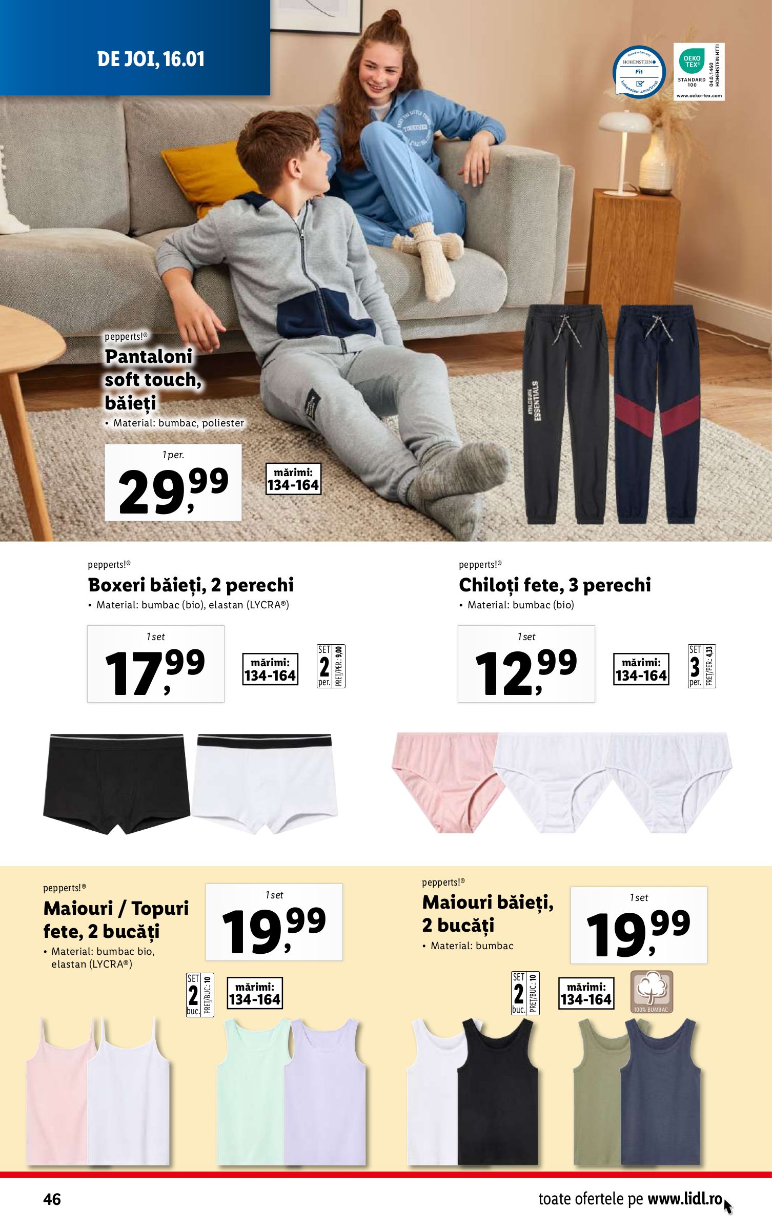 lidl - Catalog Lidl valabil din 13.01. - 19.01. - page: 46