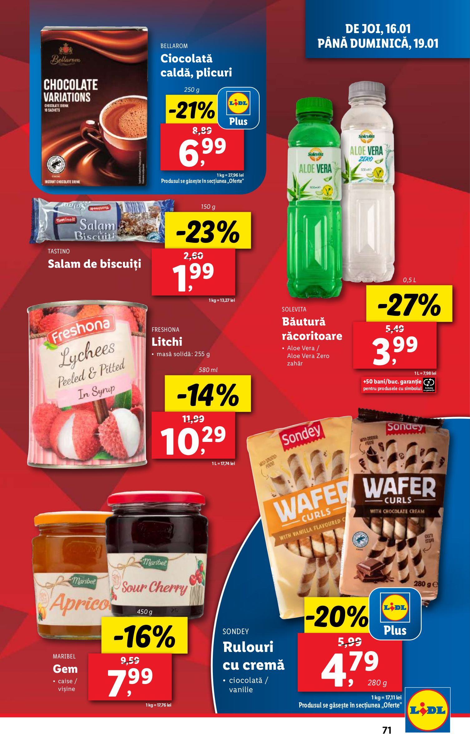 lidl - Catalog Lidl valabil din 13.01. - 19.01. - page: 71