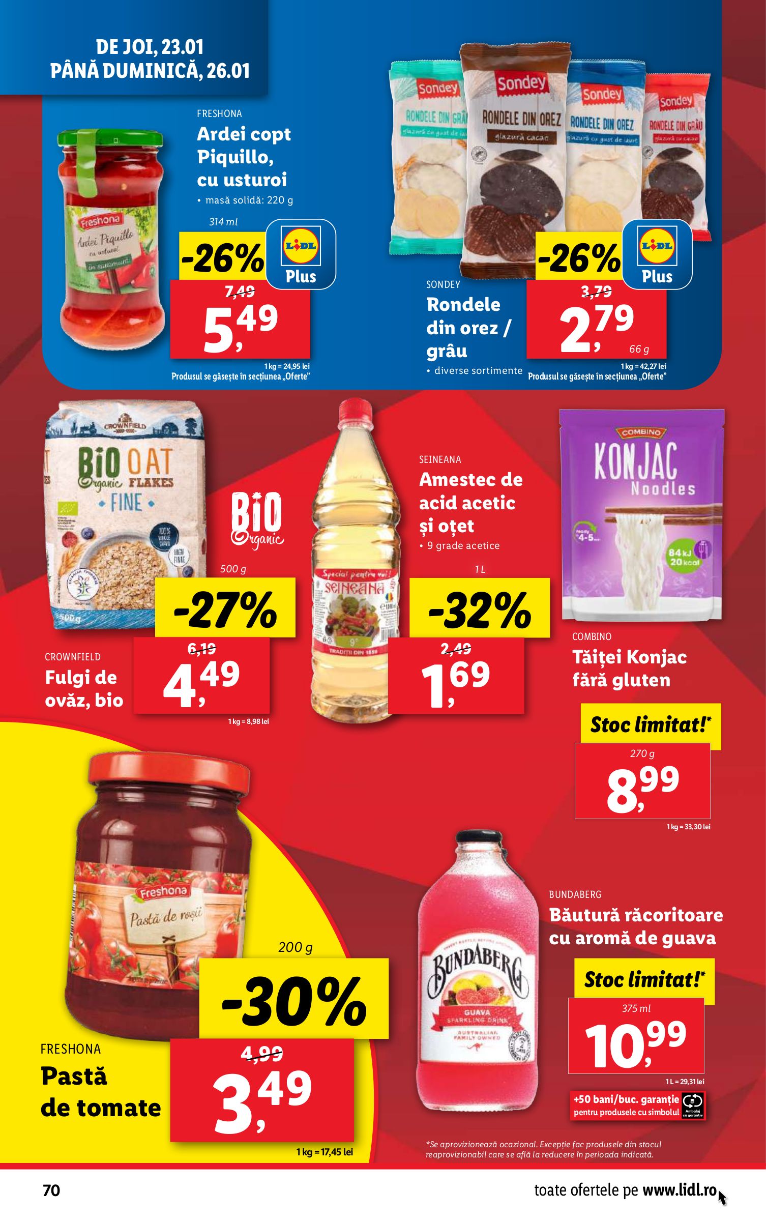 lidl - Catalog Lidl valabil din 20.01. - 26.01. - page: 70