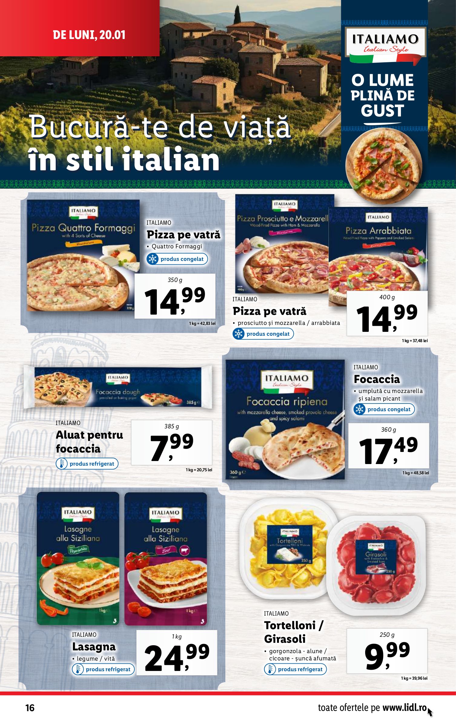 lidl - Catalog Lidl valabil din 20.01. - 26.01. - page: 16