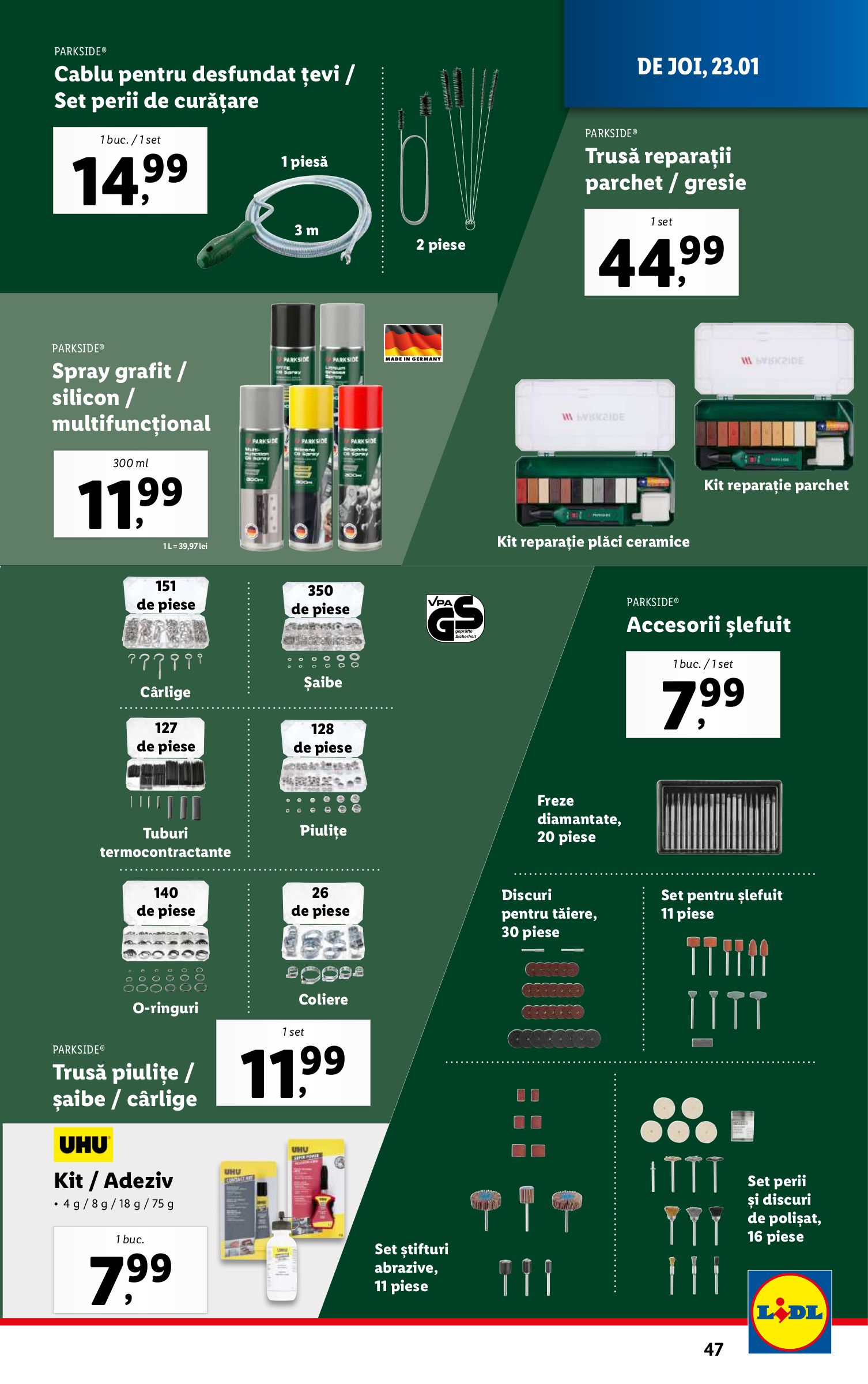 lidl - Catalog Lidl valabil din 20.01. - 26.01. - page: 47