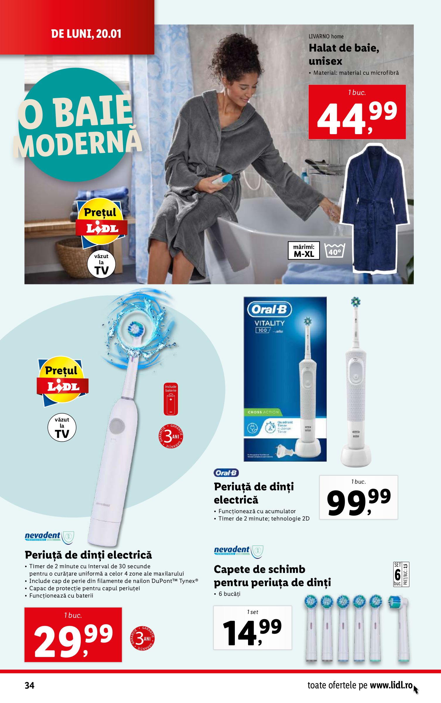 lidl - Catalog Lidl valabil din 20.01. - 26.01. - page: 34