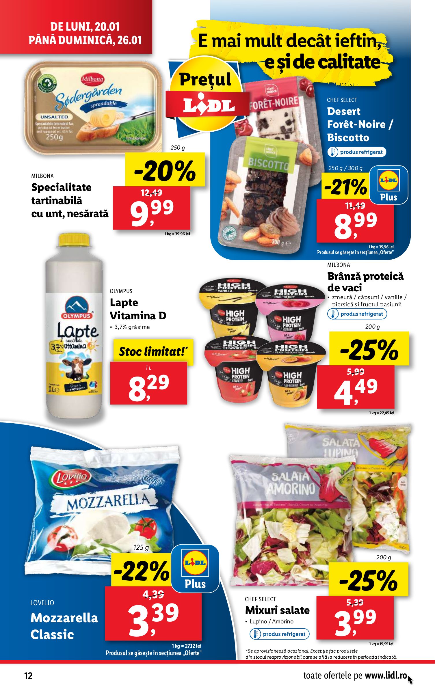 lidl - Catalog Lidl valabil din 20.01. - 26.01. - page: 12