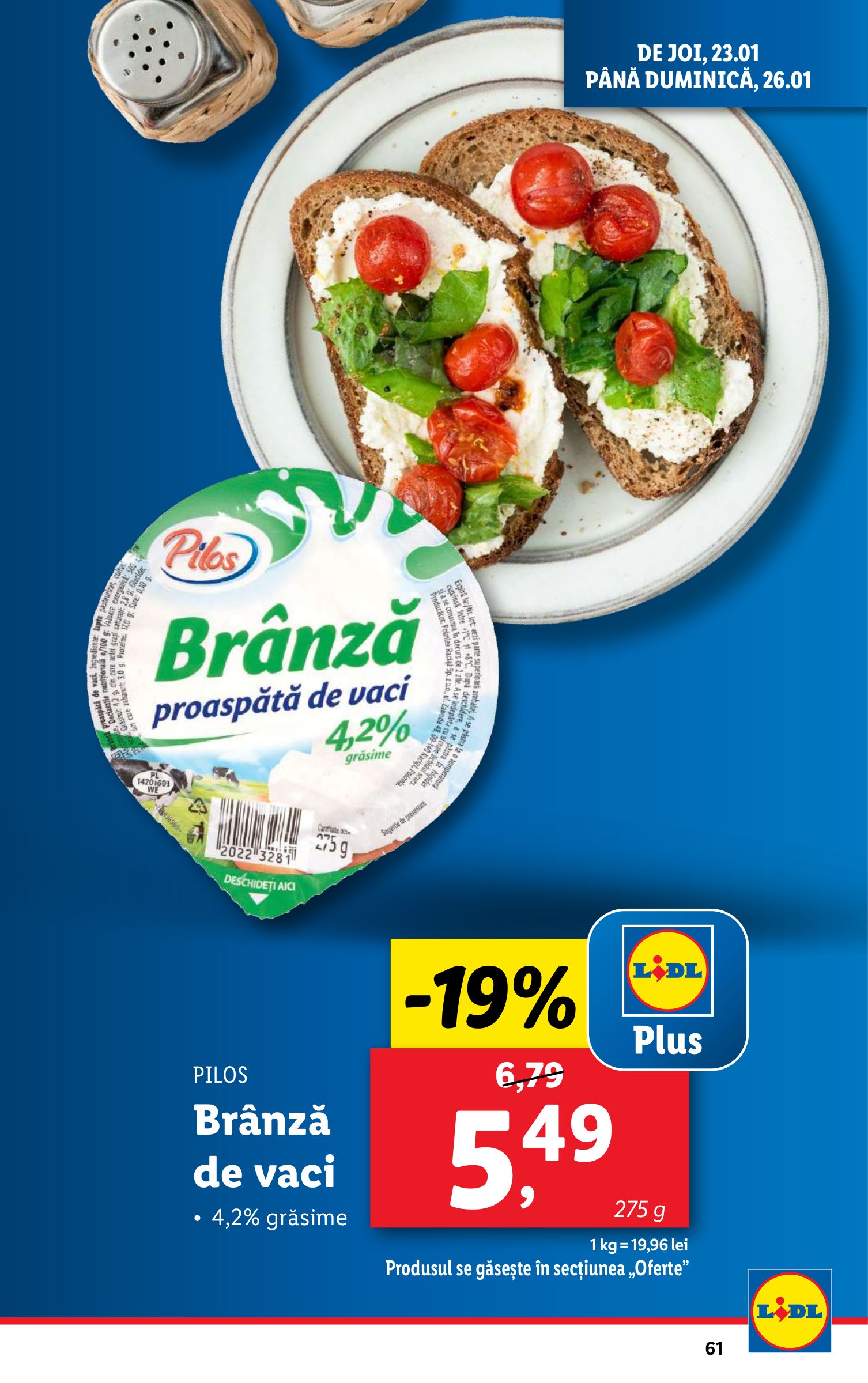 lidl - Catalog Lidl valabil din 20.01. - 26.01. - page: 61