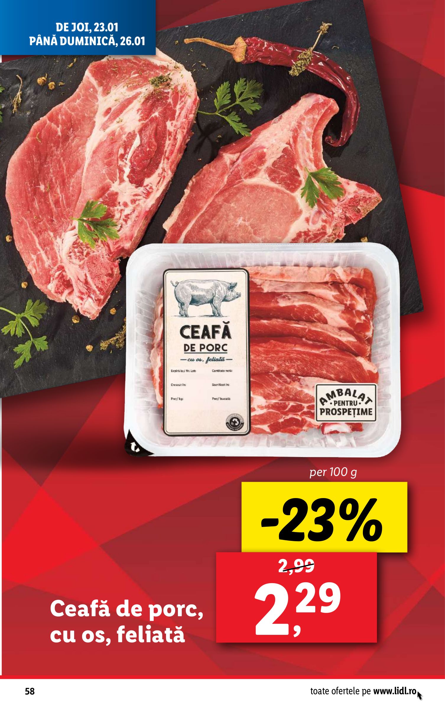 lidl - Catalog Lidl valabil din 20.01. - 26.01. - page: 58