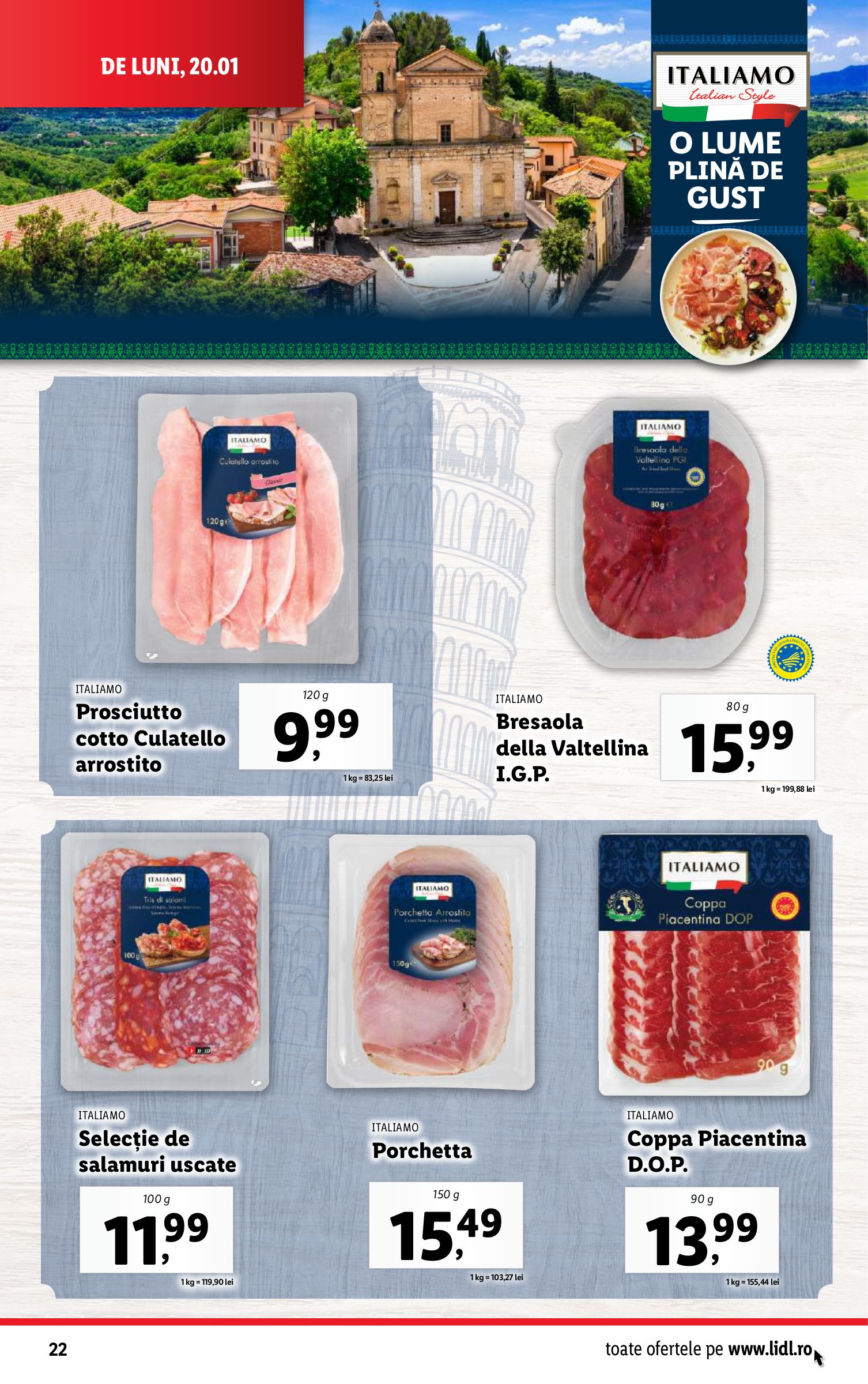 lidl - Catalog Lidl valabil din 20.01. - 26.01. - page: 22