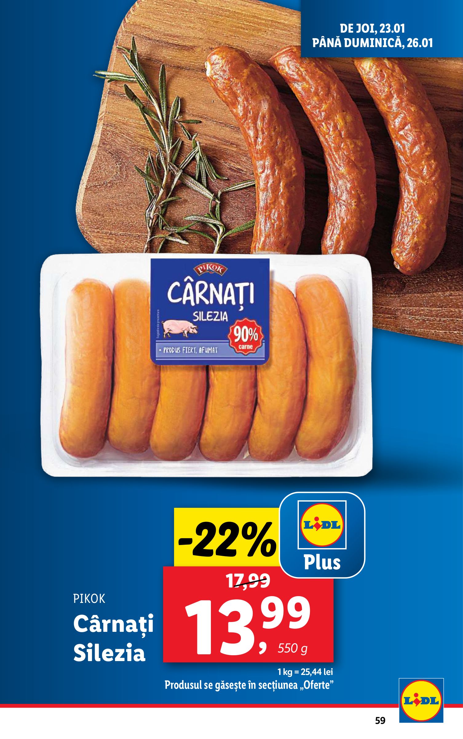 lidl - Catalog Lidl valabil din 20.01. - 26.01. - page: 59