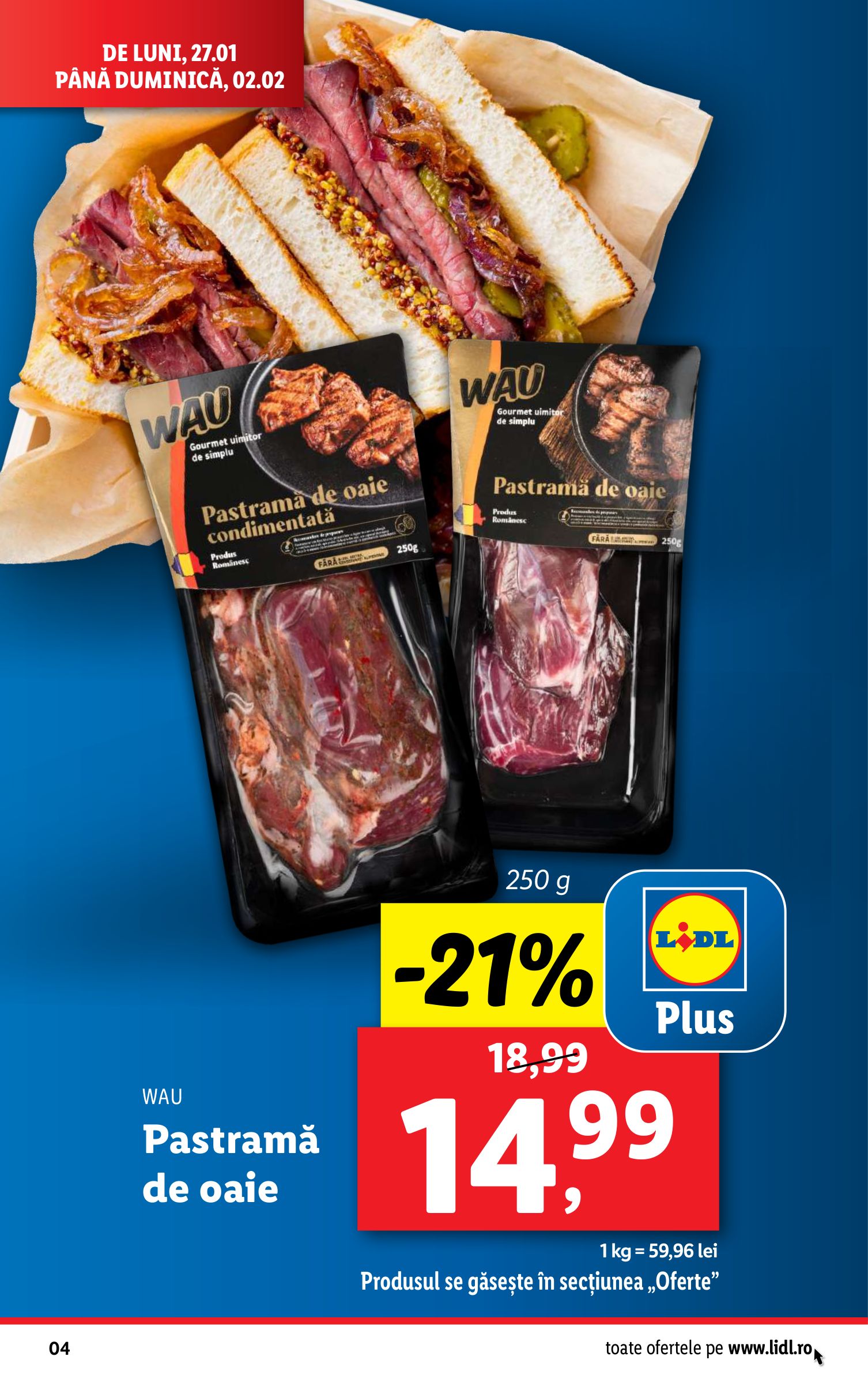 lidl - Catalog Lidl valabil din 27.01. - 02.02. - page: 4