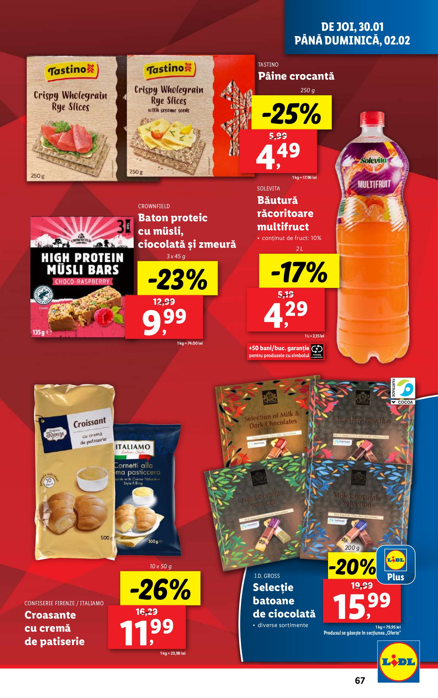 lidl - Catalog Lidl valabil din 27.01. - 02.02. - page: 67