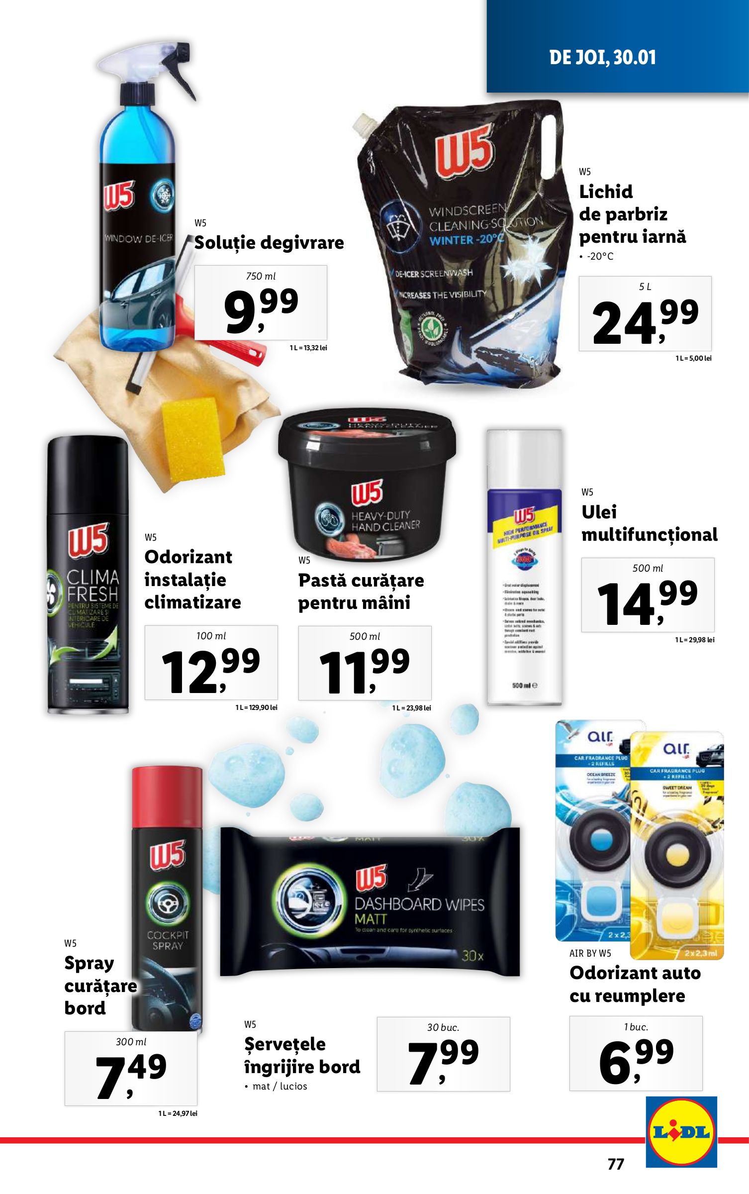 lidl - Catalog Lidl valabil din 27.01. - 02.02. - page: 77