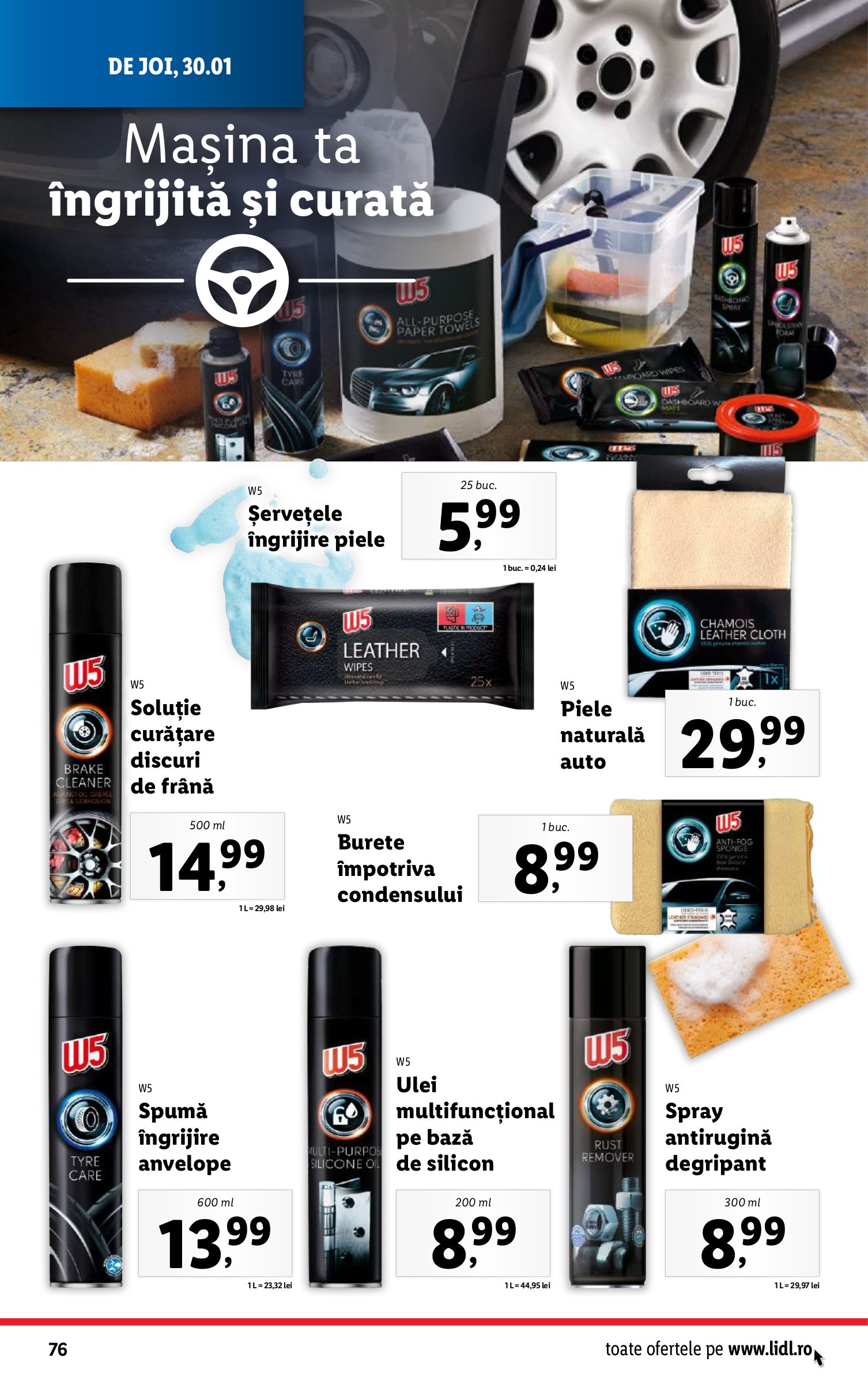 lidl - Catalog Lidl valabil din 27.01. - 02.02. - page: 76