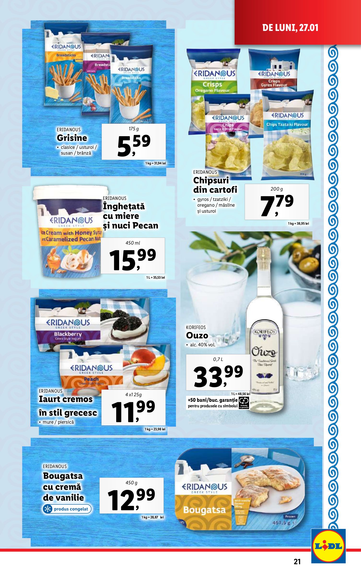 lidl - Catalog Lidl valabil din 27.01. - 02.02. - page: 21