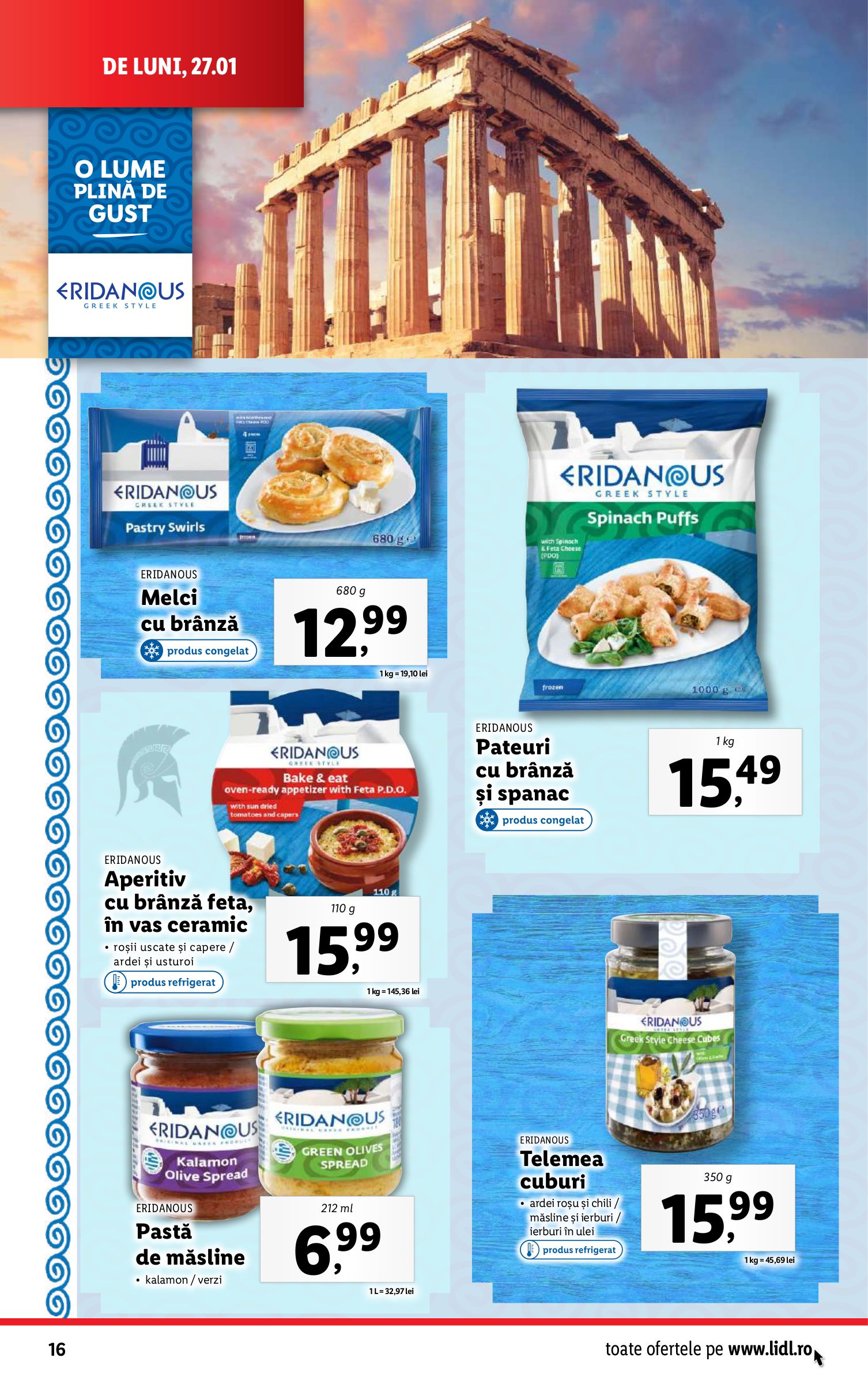 lidl - Catalog Lidl valabil din 27.01. - 02.02. - page: 16