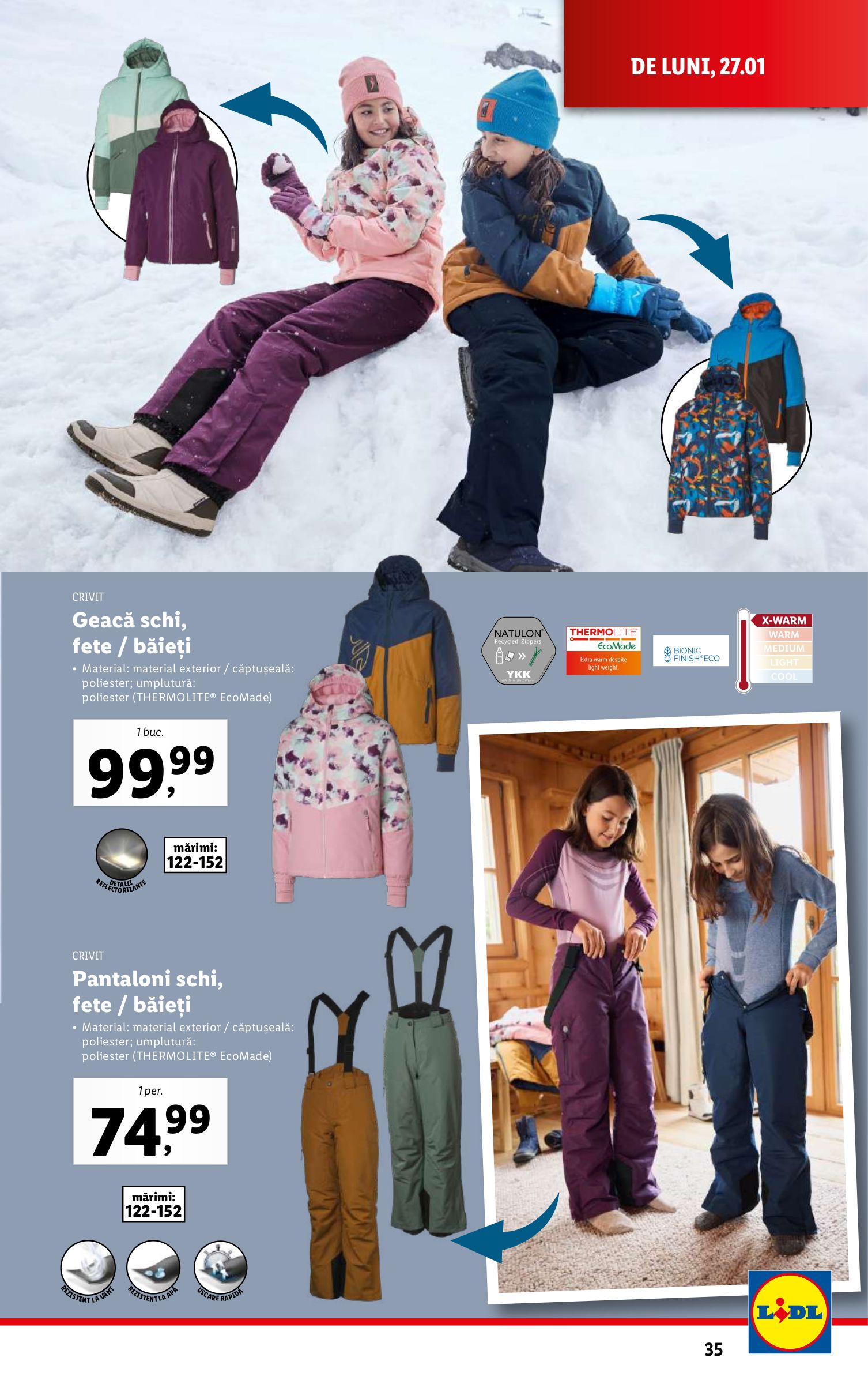 lidl - Catalog Lidl valabil din 27.01. - 02.02. - page: 35