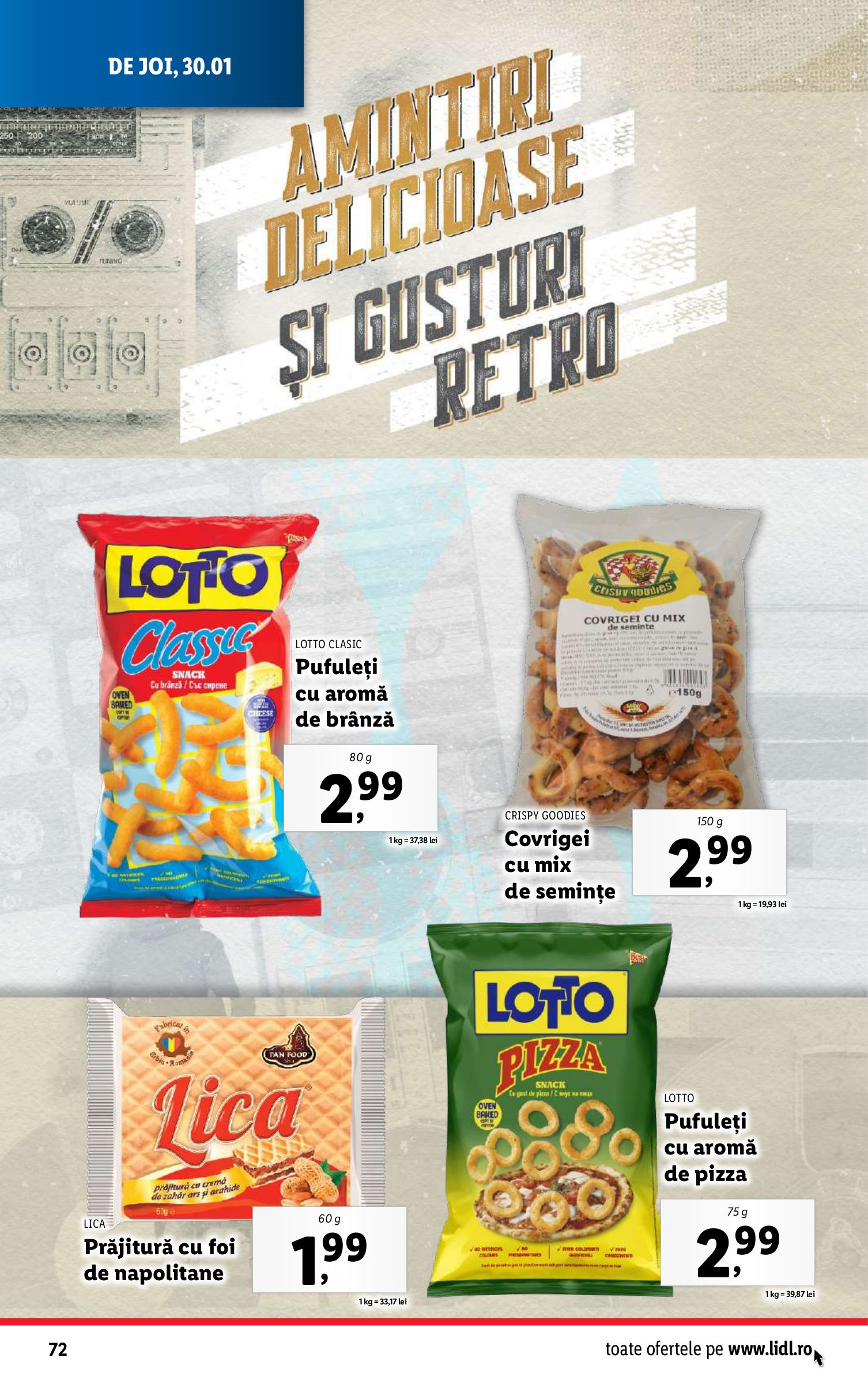 lidl - Catalog Lidl valabil din 27.01. - 02.02. - page: 72