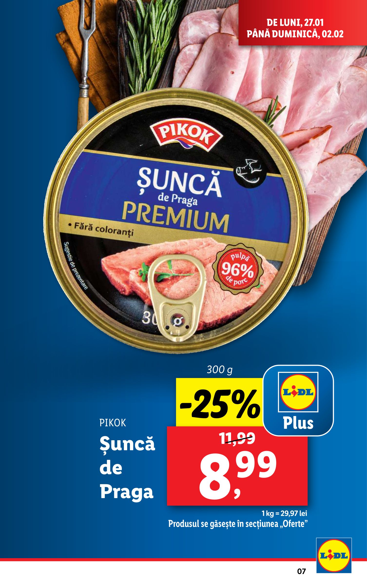 lidl - Catalog Lidl valabil din 27.01. - 02.02. - page: 7