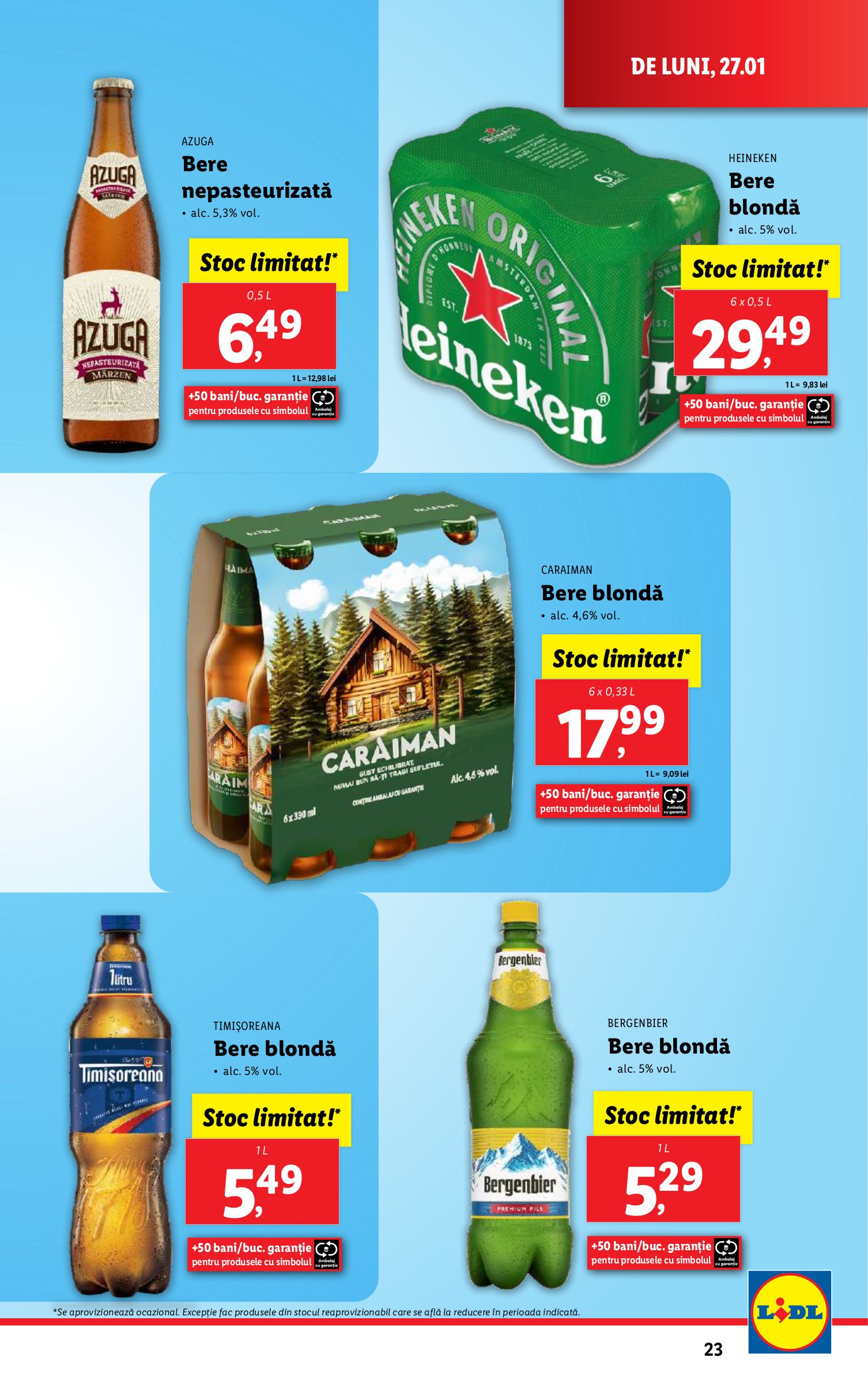 lidl - Catalog Lidl valabil din 27.01. - 02.02. - page: 23