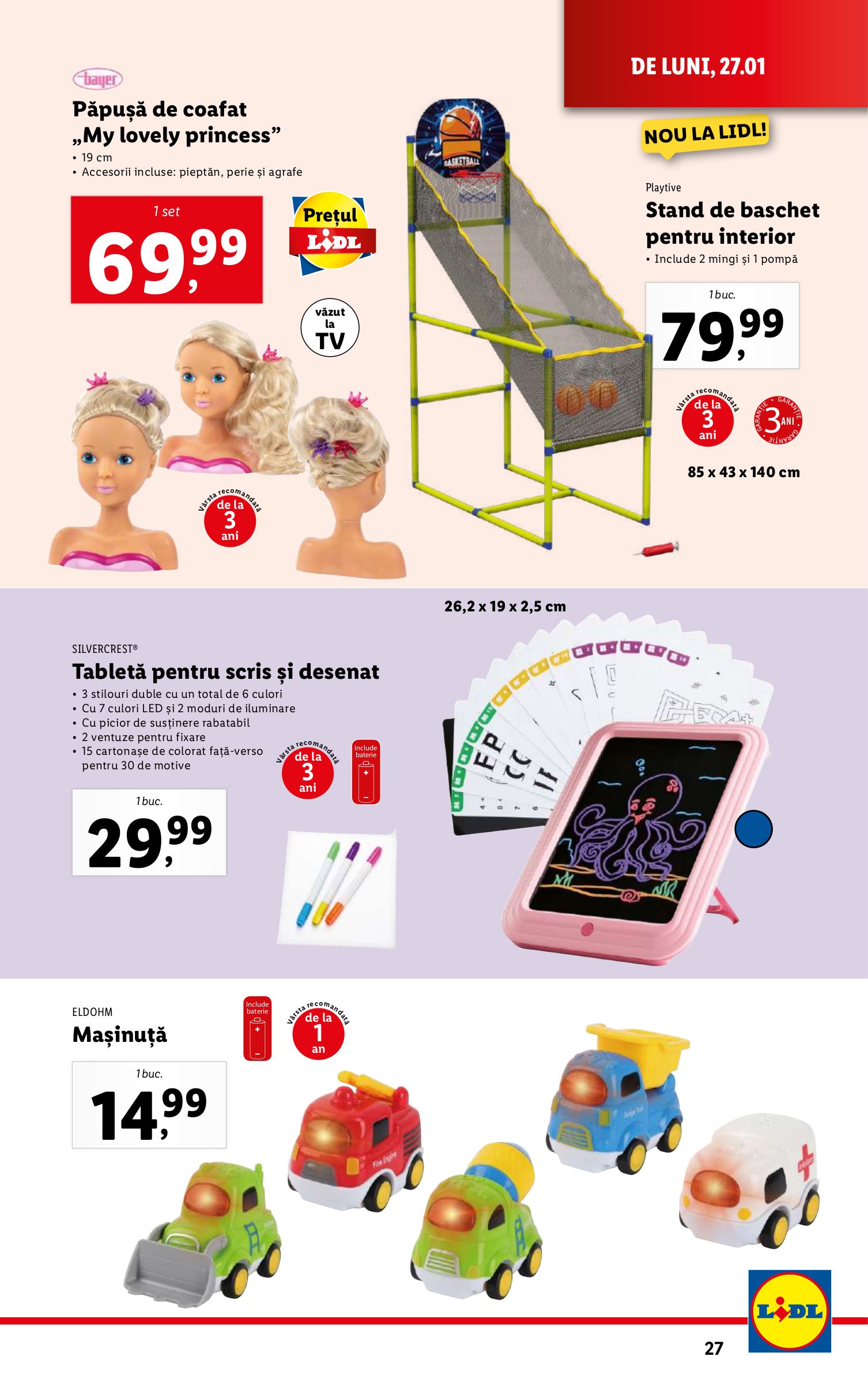 lidl - Catalog Lidl valabil din 27.01. - 02.02. - page: 27