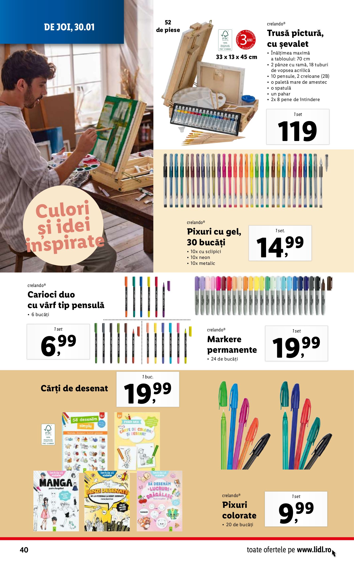 lidl - Catalog Lidl valabil din 27.01. - 02.02. - page: 40