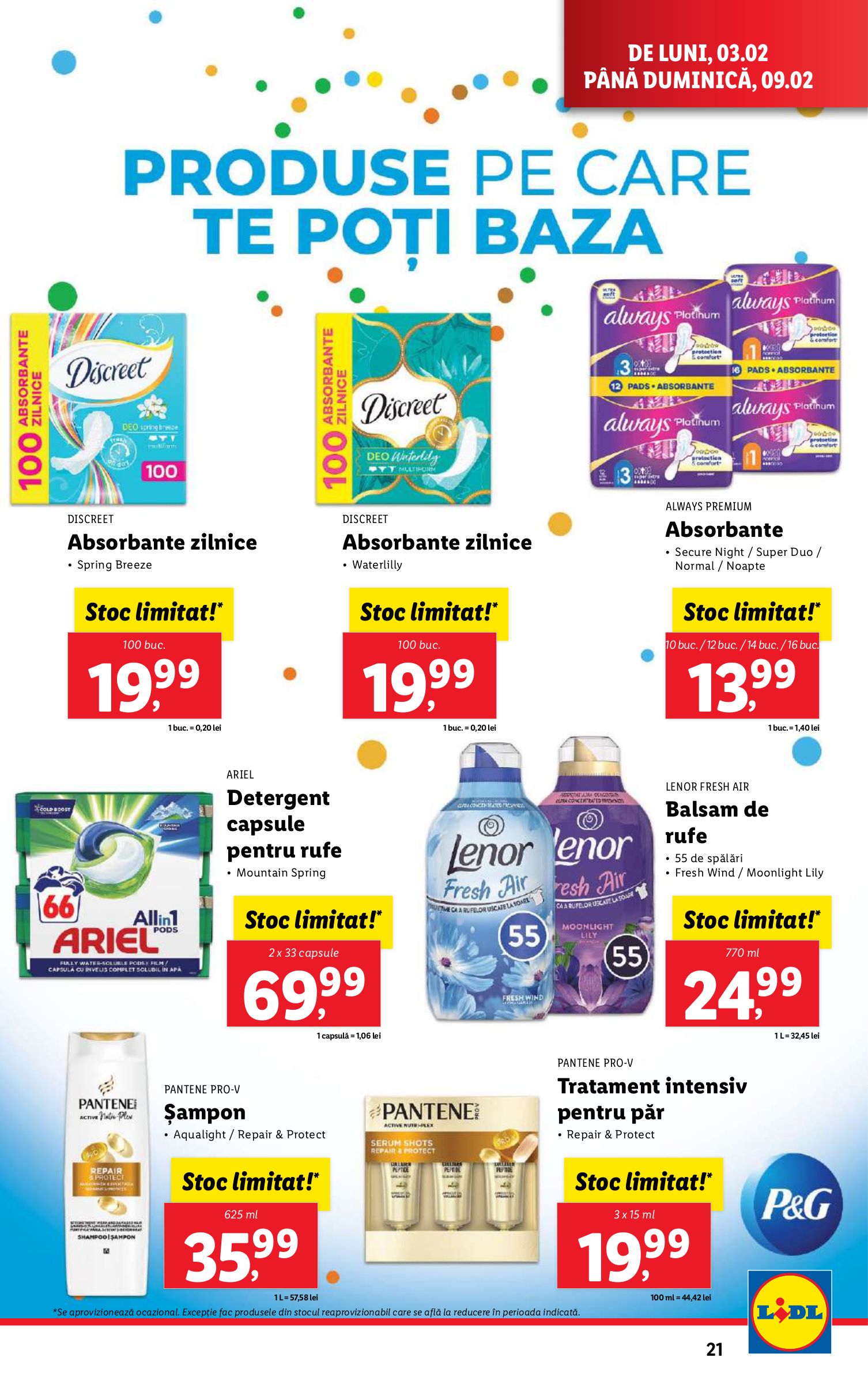 lidl - Catalog Lidl valabil din 03.02. - 09.02. - page: 21