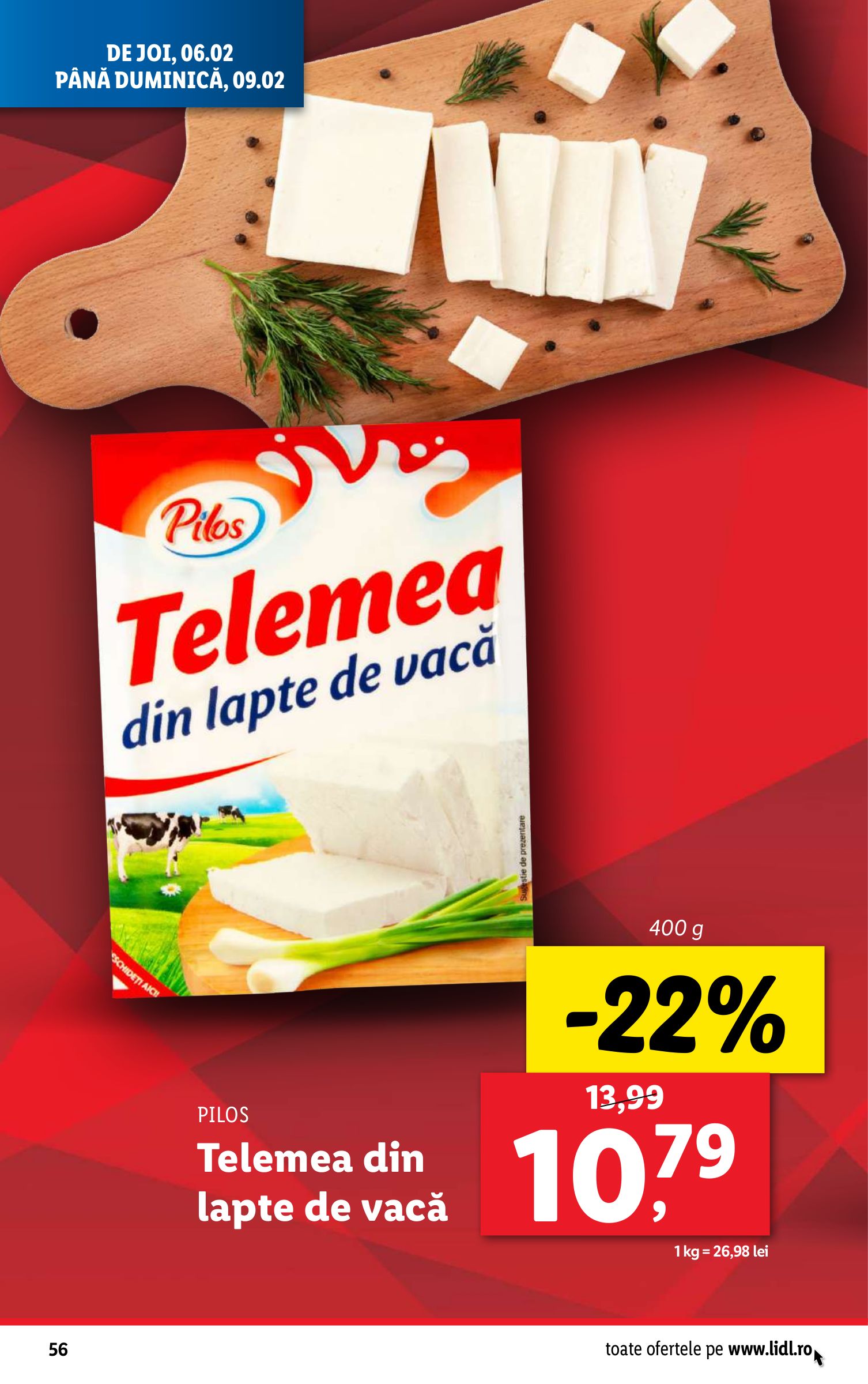 lidl - Catalog Lidl valabil din 03.02. - 09.02. - page: 56