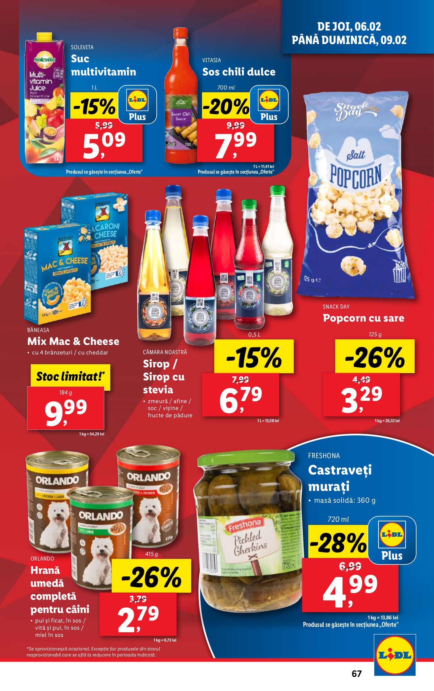 lidl - Catalog Lidl valabil din 03.02. - 09.02. - page: 67